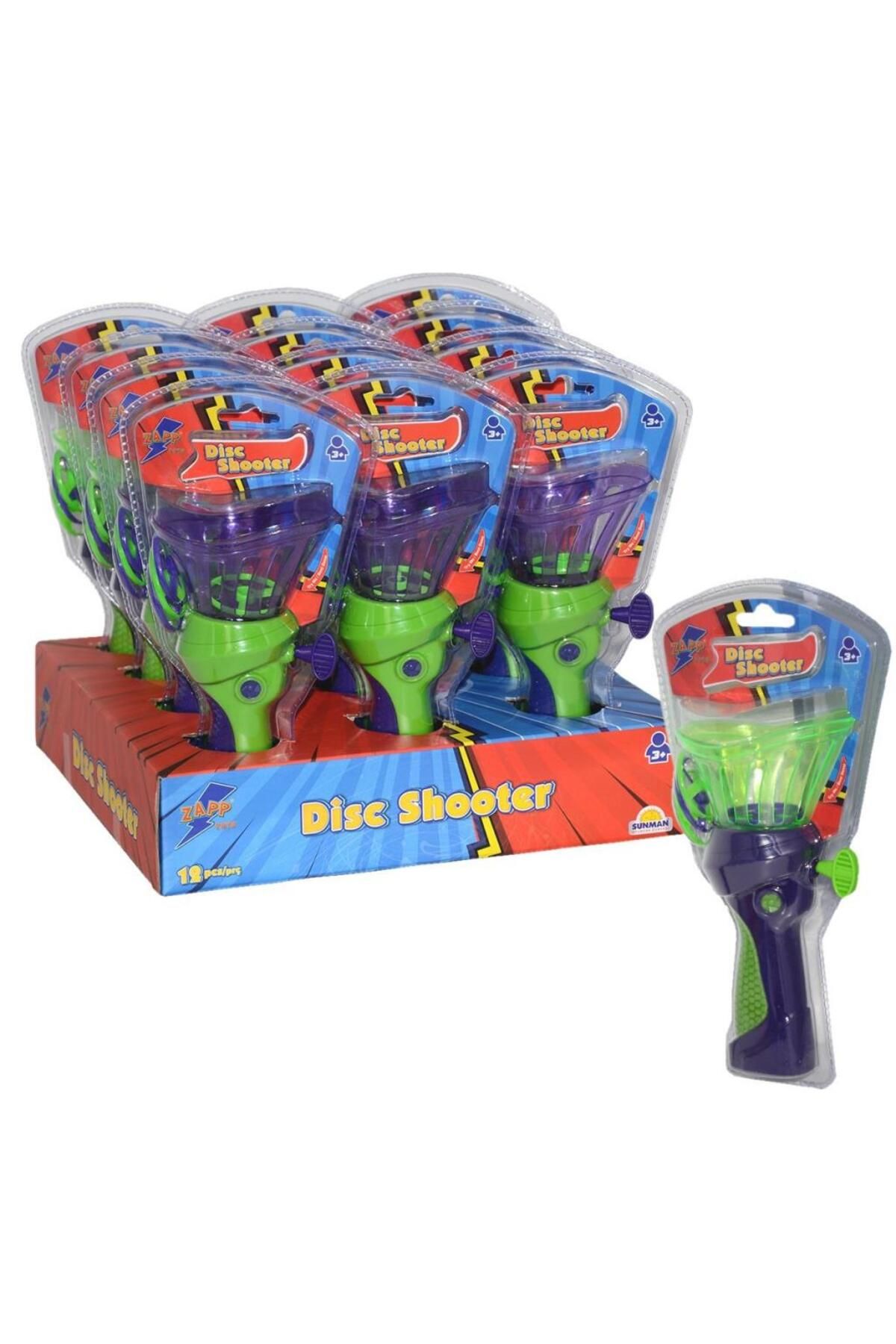 NessiWorld 02135 Zapp Çek Fırlat Disk Shooter