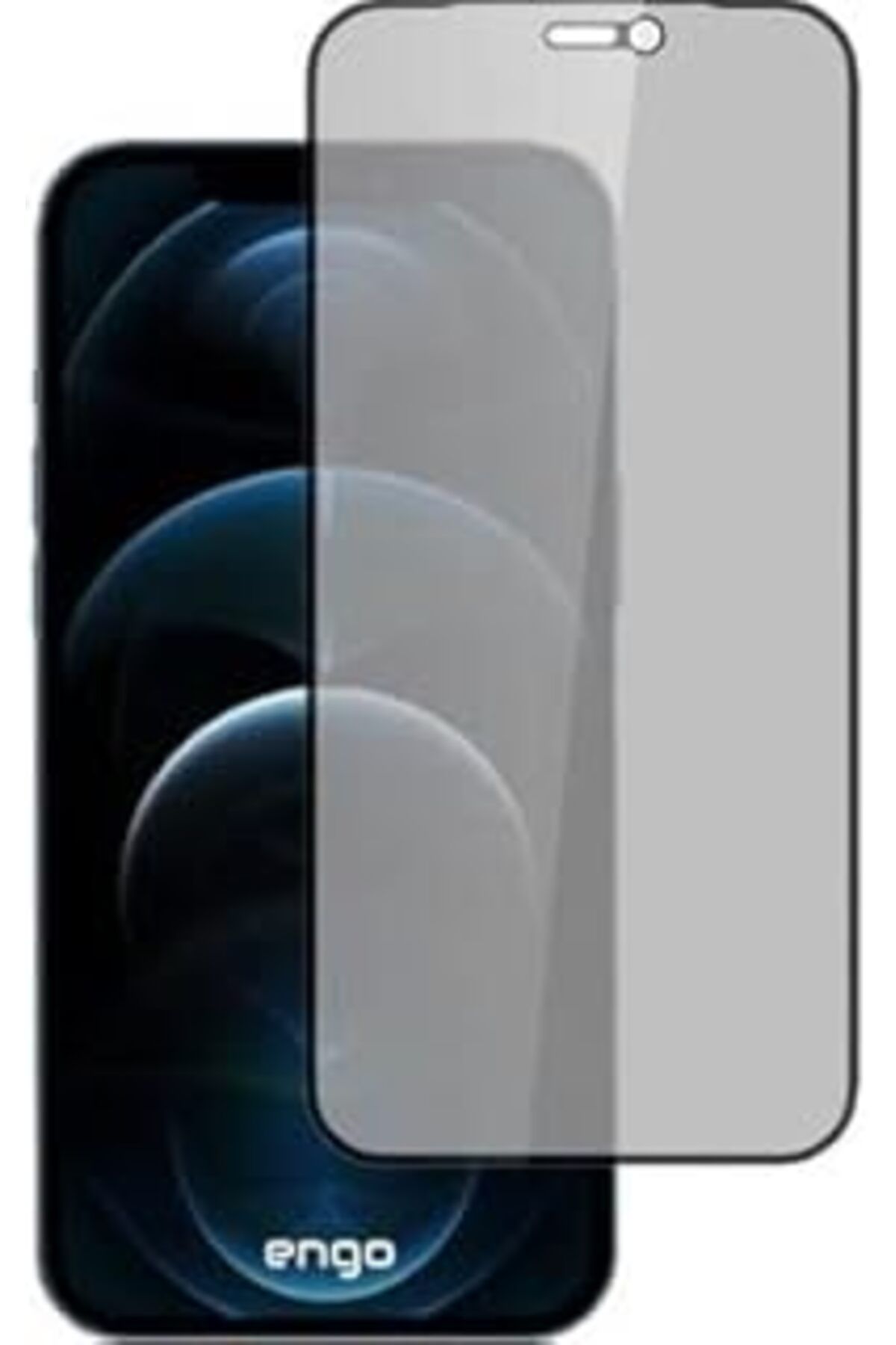 Pazarcan Susa Tek İphone 12 Pro Max Tam Kaplayan Gizlilik Filtreli Privacy Hayalet Ekran Koruyucu Kırılmaz C