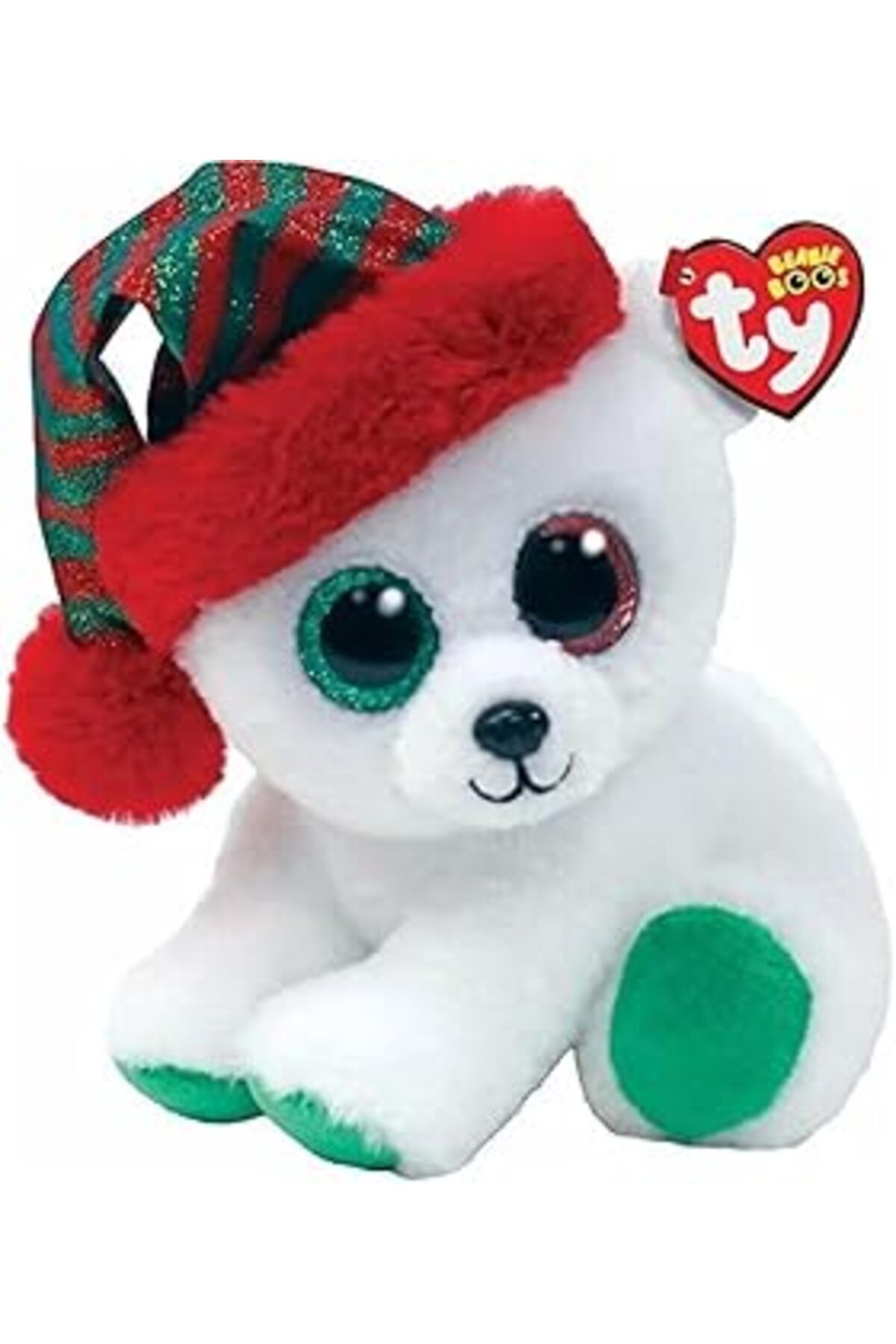 karadağsb Ty Beanie Boos Peluş Yılbaşı Kutup Ayısı Paxton 12 Cm