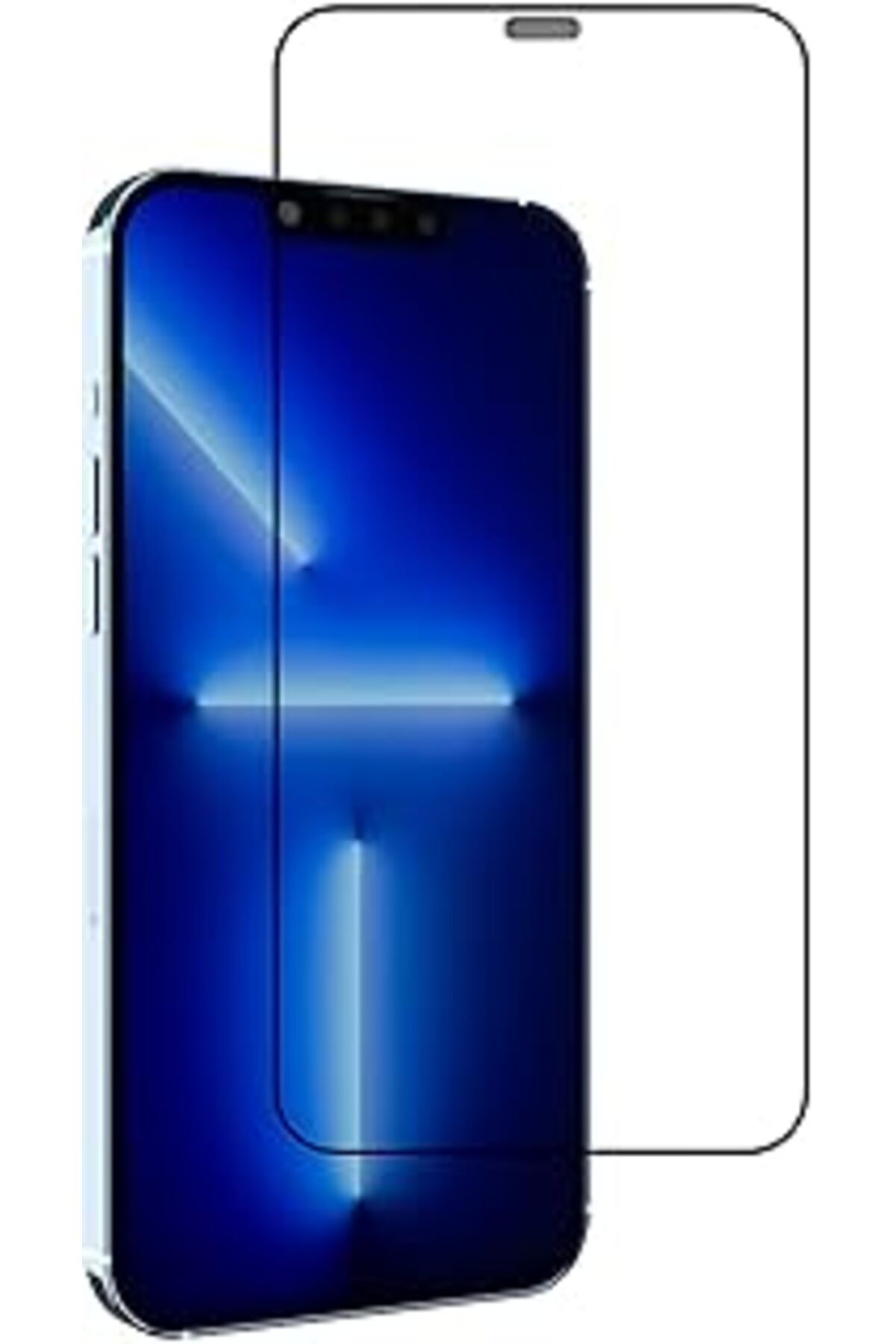 Pazarcan Bause Iphone 13 Pro Max Uyumlu Dust Proof Ahizeli Toz Geçirmez Temperli Ekran Koruyucu Cam (Iphone