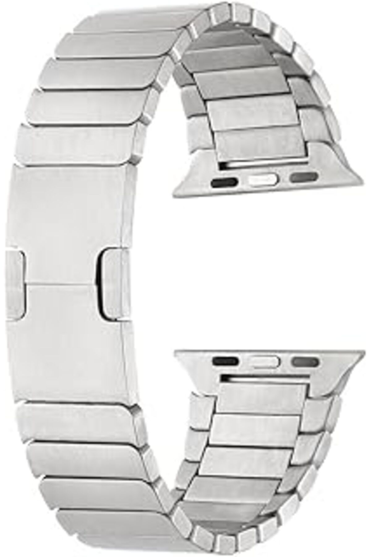 karadağsb Zore Apple İle Uyumlu Watch 38Mm/40Mm Krd-82 Metal Kordon Gümüş
