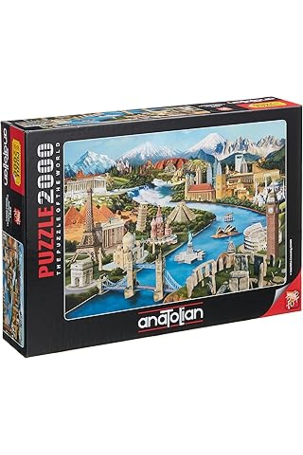 karadağsb Anatolian Puzzle - Simge Yerler / 2000 Parça, #3941