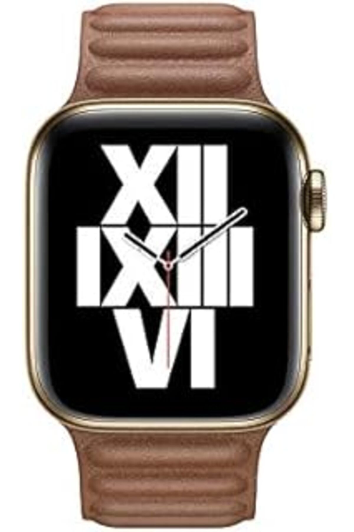 karadağsb Zore Apple İle Uyumlu Watch 44Mm Krd-34 Deri Kordon Kahverengi