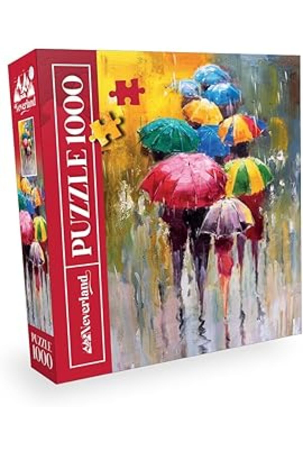 karadağsb Neverland 1000 Parça Puzzle - Umbrellas (Şemsiyeler)