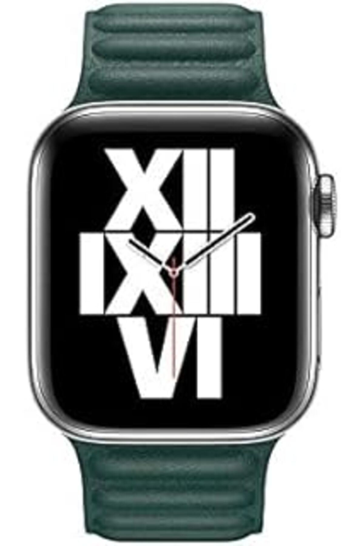 karadağsb Zore Apple İle Uyumlu Watch 44Mm Krd-34 Deri Kordon Koyu Yeşil