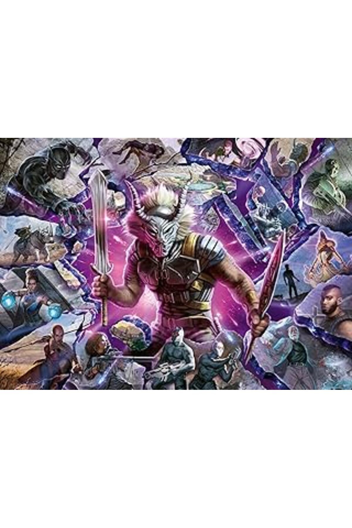 karadağsb Ravensburger 169061 1000 Parçalı Puzzle Marvel Villains: Killmonger, Renkli
