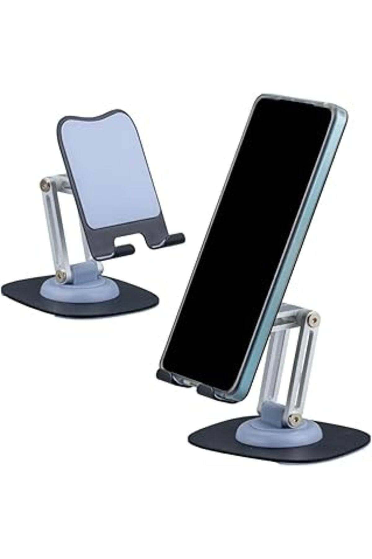 Mu Art Güncelçarşı 360 Derece Döner Telefon Ve Tablet Tutucu Alüminyum Stand, Ayarlanabilir Yükseklik, Aya