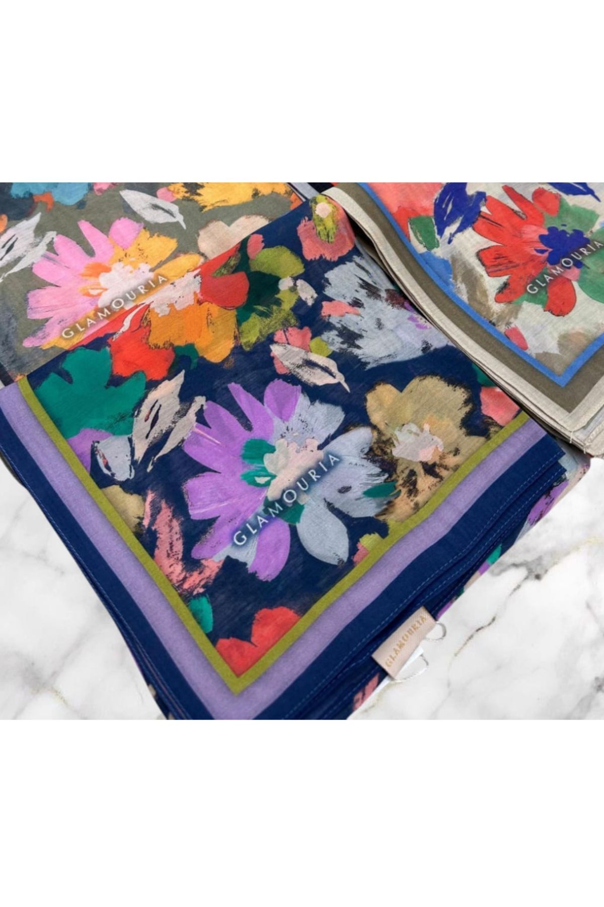 ELVİN SCARFS Organik Modal ipek Eşarp