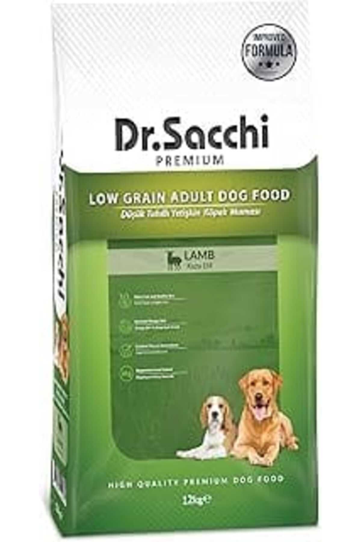 karadağsb Dr.Sacchi Düşük Tahıllı Kuzu Etli Yetişkin Köpek Maması 12Kg