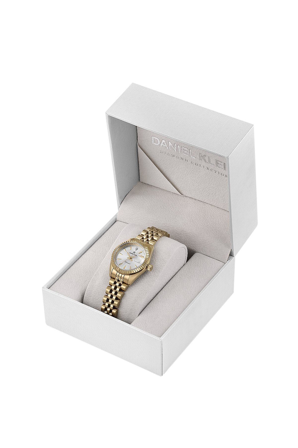 Daniel Klein Gold Renk Ayarlanabilir Kordonlu 28 Mm Kadın Kol Saati Ve Bileklik