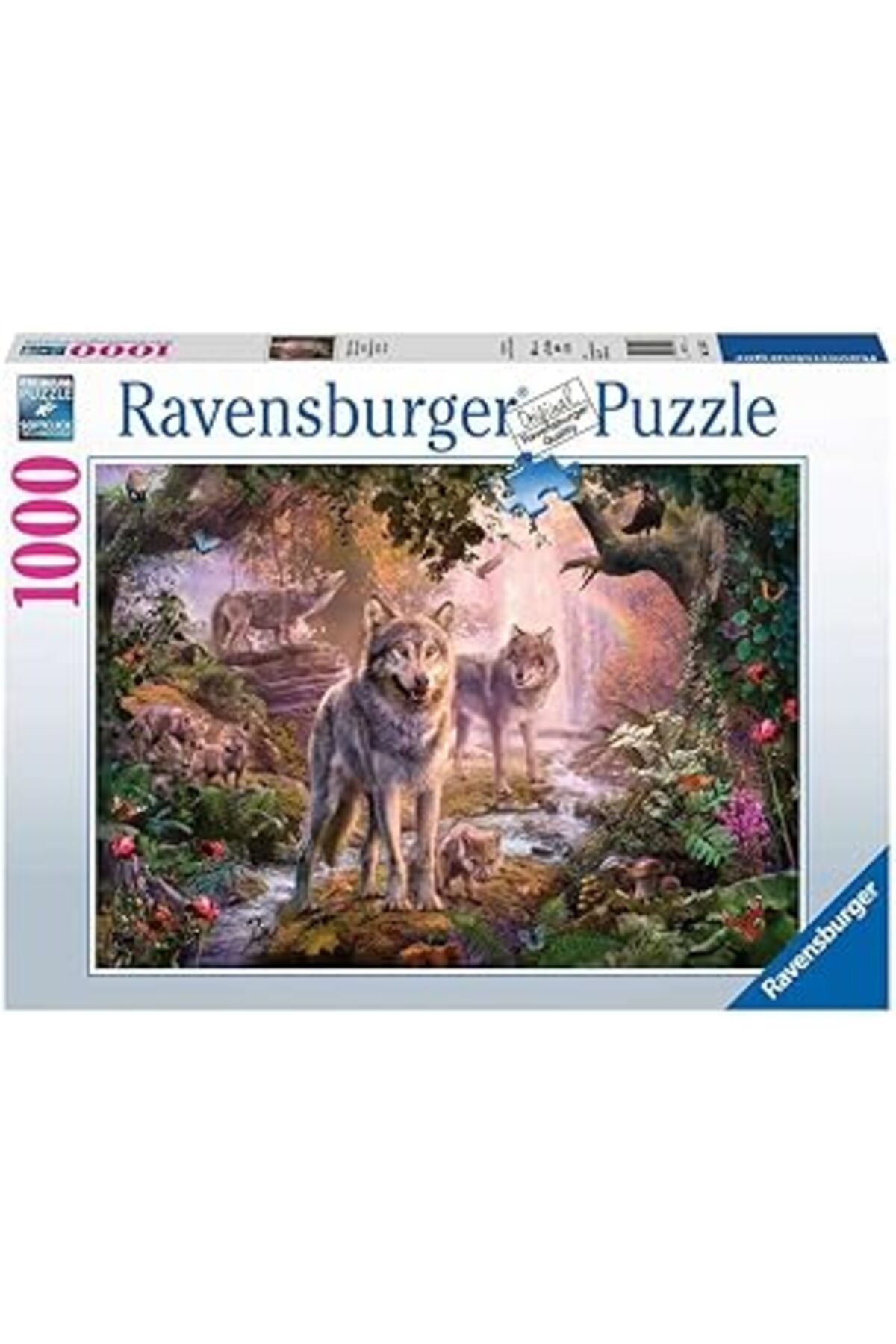 karadağsb Ravensburger Wolf Family Puzzle, 1000 Parça