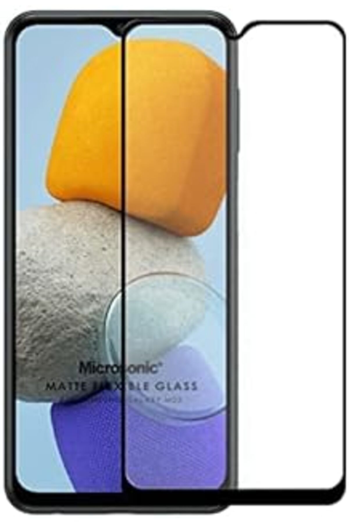 Roses Store Microsonic Samsung Galaxy M23 Seramik Matte Flexible Ekran Koruyucu Siyah