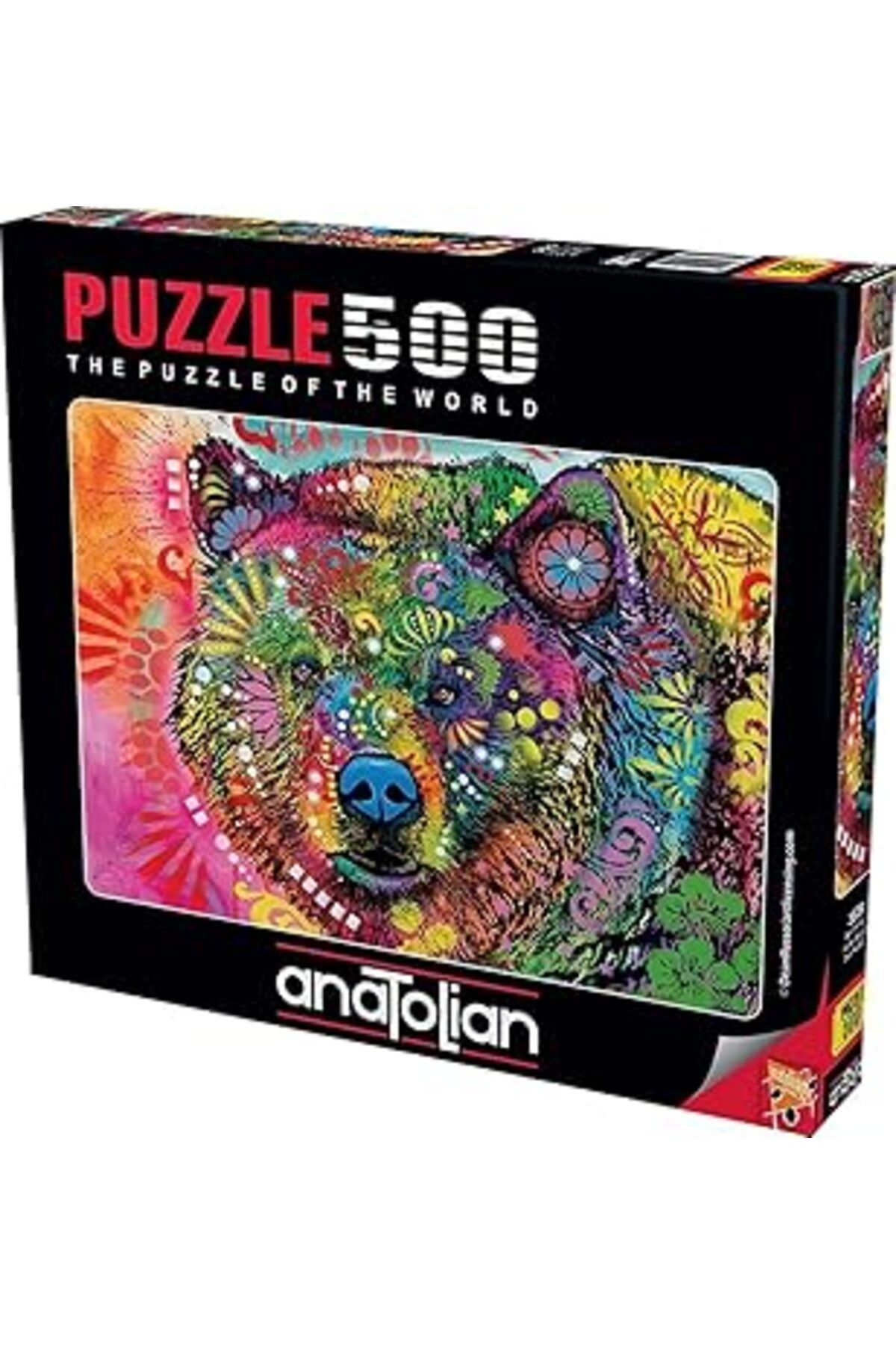 karadağsb Anatolian Puzzle - Sevimli Ayı / 500 Parça Puzzle, 3629