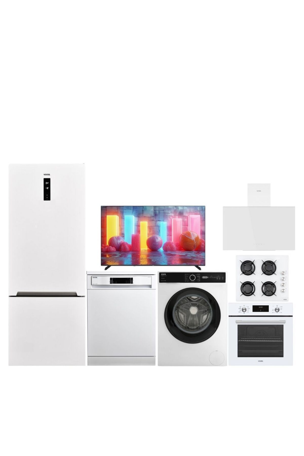 Vestel Lüks Beyaz Eşya Seti Çeyiz Paketi