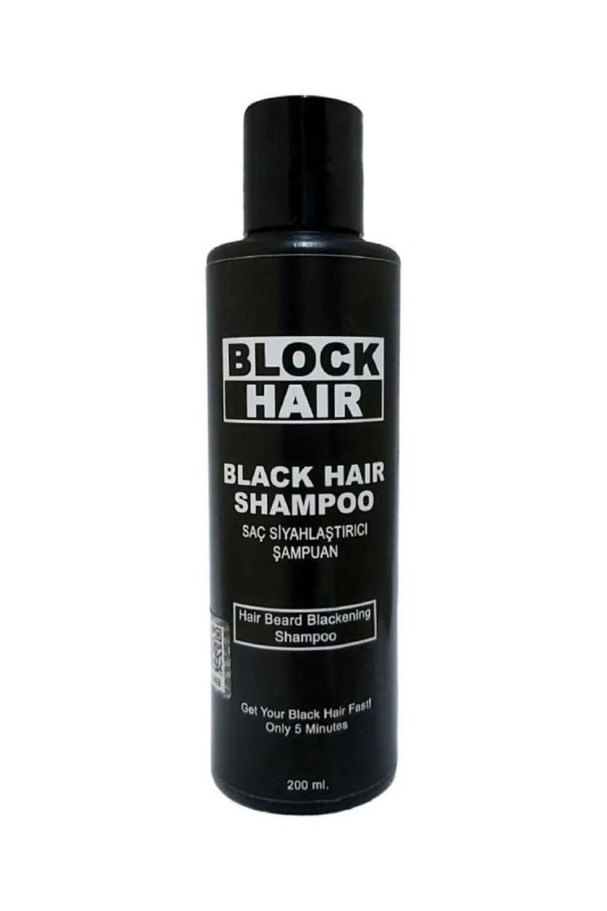 costurera Block Hair Saç Koyulaştırıcı Siyahlaştırıcı Bakım Şampuanı 200ml