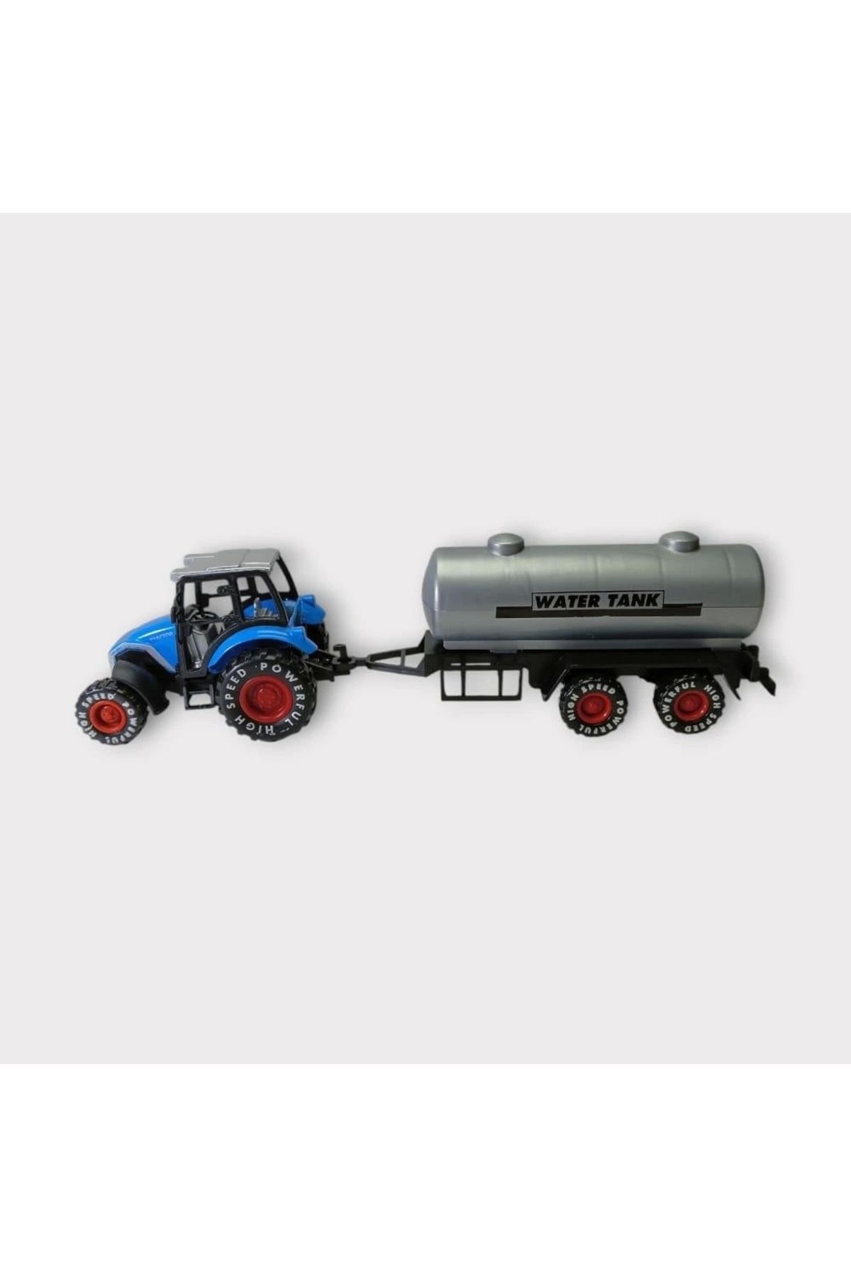 Tolzan Çek Bırak Römorklu Traktör 25Cm - Mavi Su Tankı
