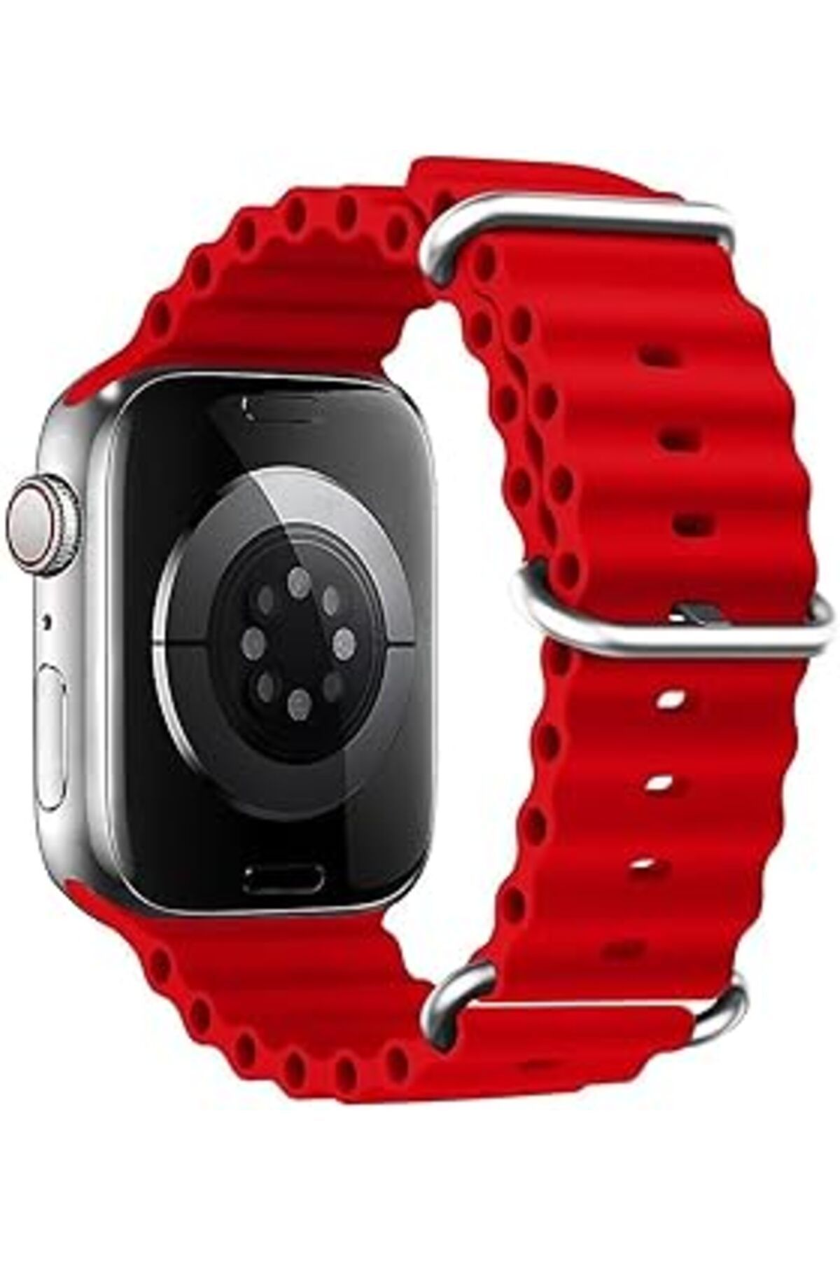 karadağsb Microsonic Apple Watch Series 10 42Mm Kordon Aqua Belt (Apple Watch Series 10 42Mm Ile Uyumlu Kordo