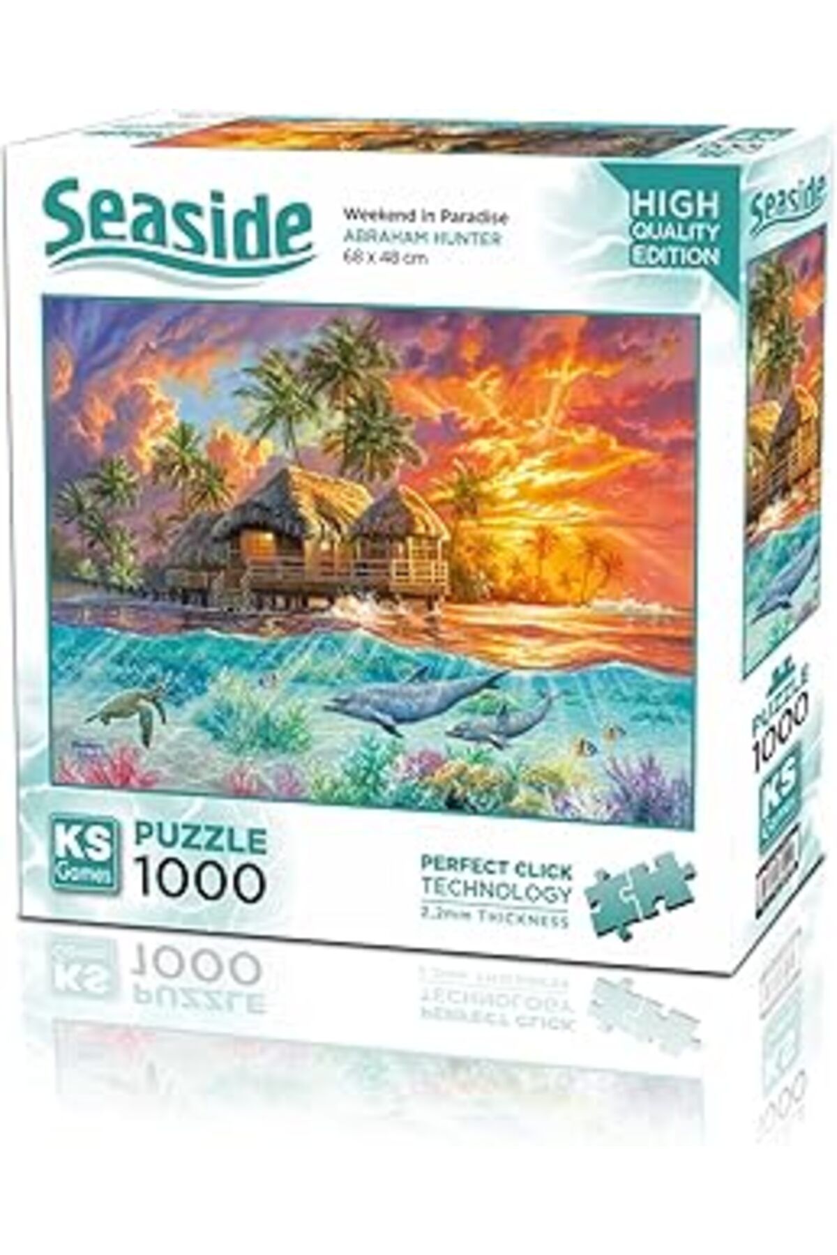 karadağsb 20670 Cennette Haftasonu 1000 Parça Puzzle -Ks Puzzle