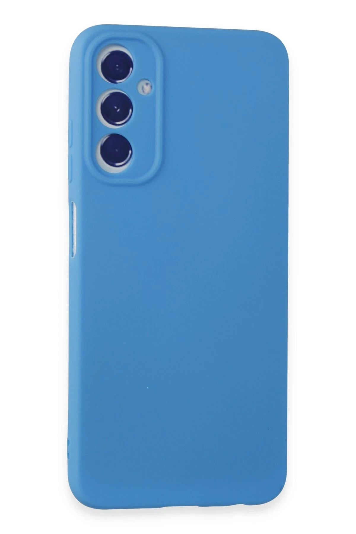 NewFace Samsung Galaxy A05S Kılıf First Silikon - Mavi YNSMR
