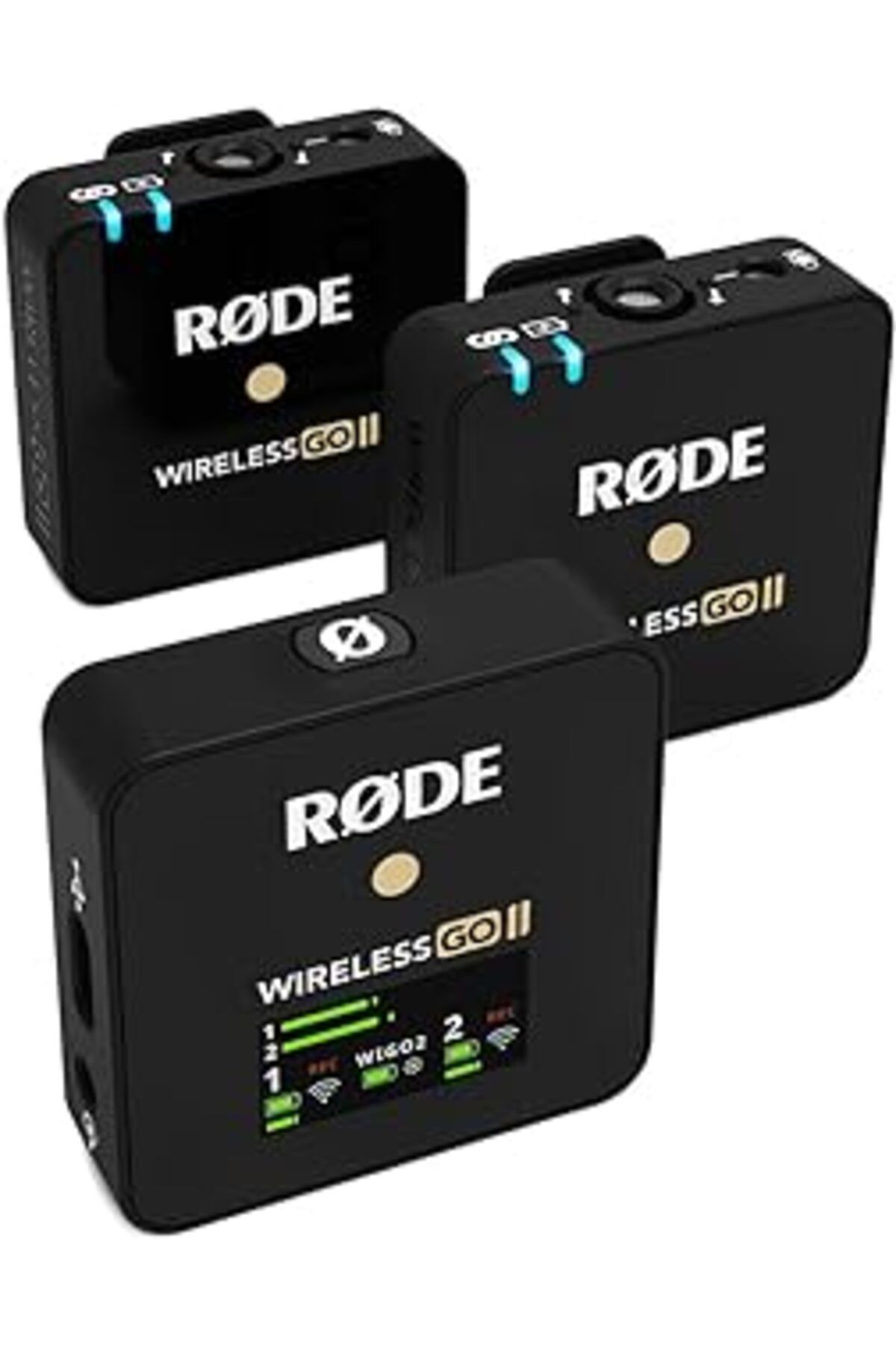 Pazarcan Røde Wireless Go Ii, Çift Kanallı, Kayıt Edicili Telsiz Mikrofon Sistemi