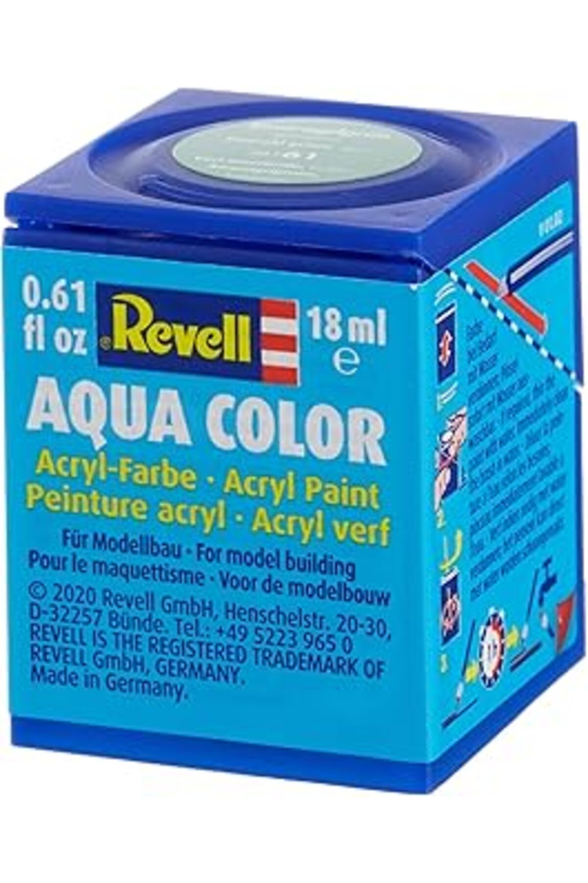 Roses Store Revell - Su Bazlı Maket Boyası Zümrüt Yeşili Parlak 18 Ml (36161)