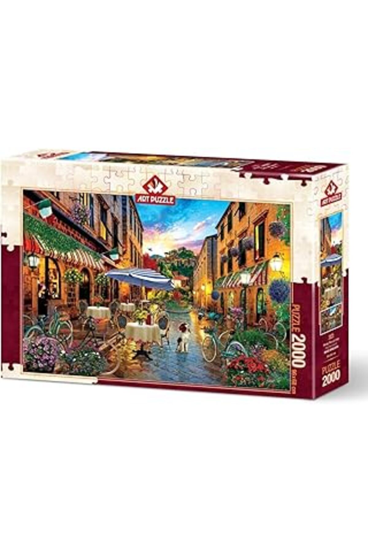 karadağsb Art Puzzle İtalya'Da Gezinti 2000 Parça Puzzle