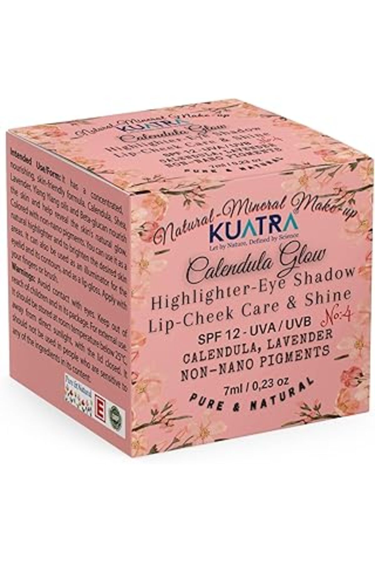 Mu Art Kuatra Calendula Glow Doğal İçerikli Nemlendirici - Antioksidan Işıltı Veren Balm (Highlighter-Göz