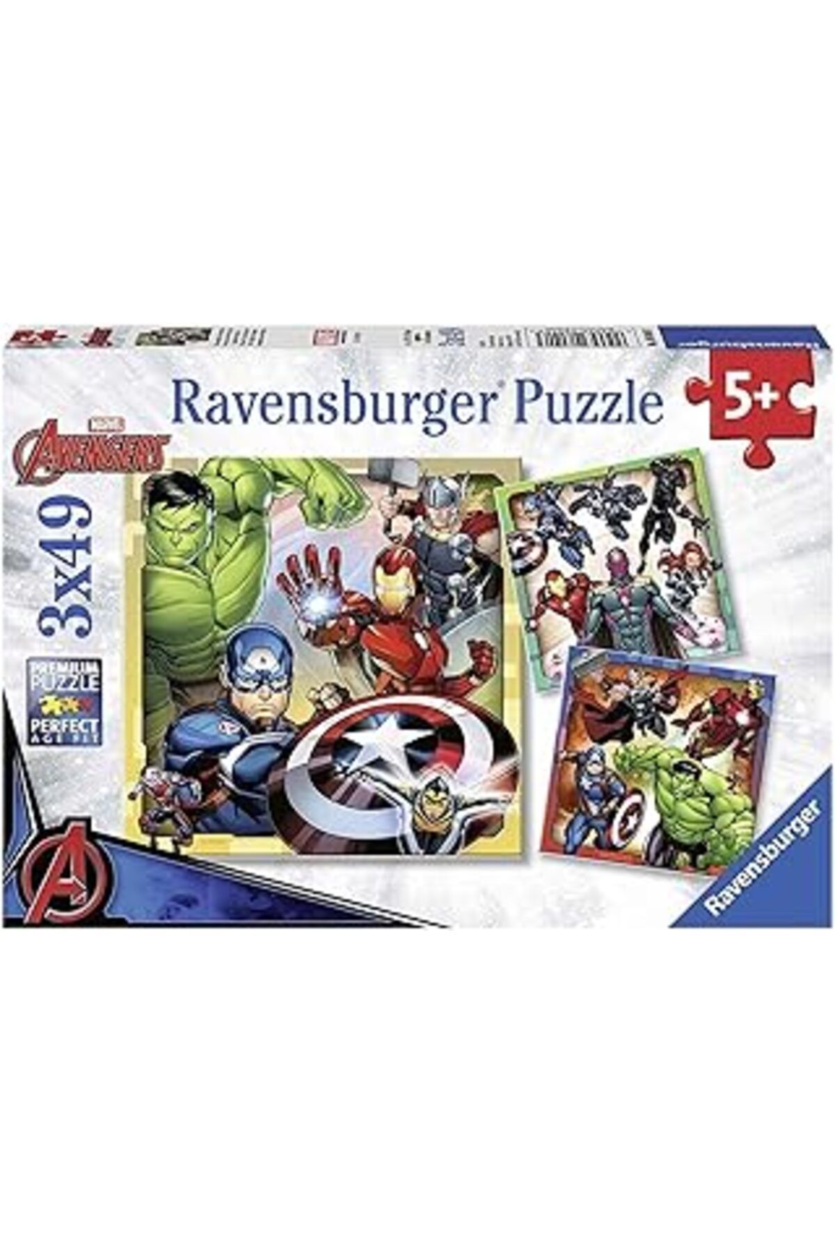 karadağsb Ravensburger 3X49 Parça Yapboz Avengers