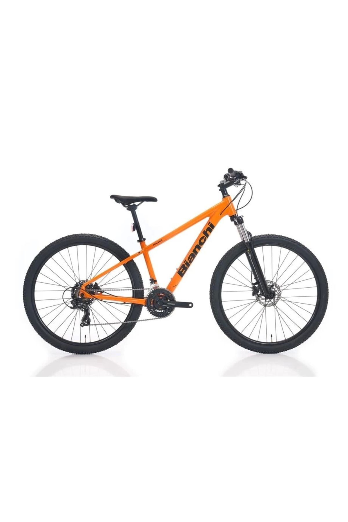 Bianchi Magma 27.3 Erkek Dağ Bisikleti 430h Hd 27.5 Jant 21 Vites Tourney Orange Black Gloss