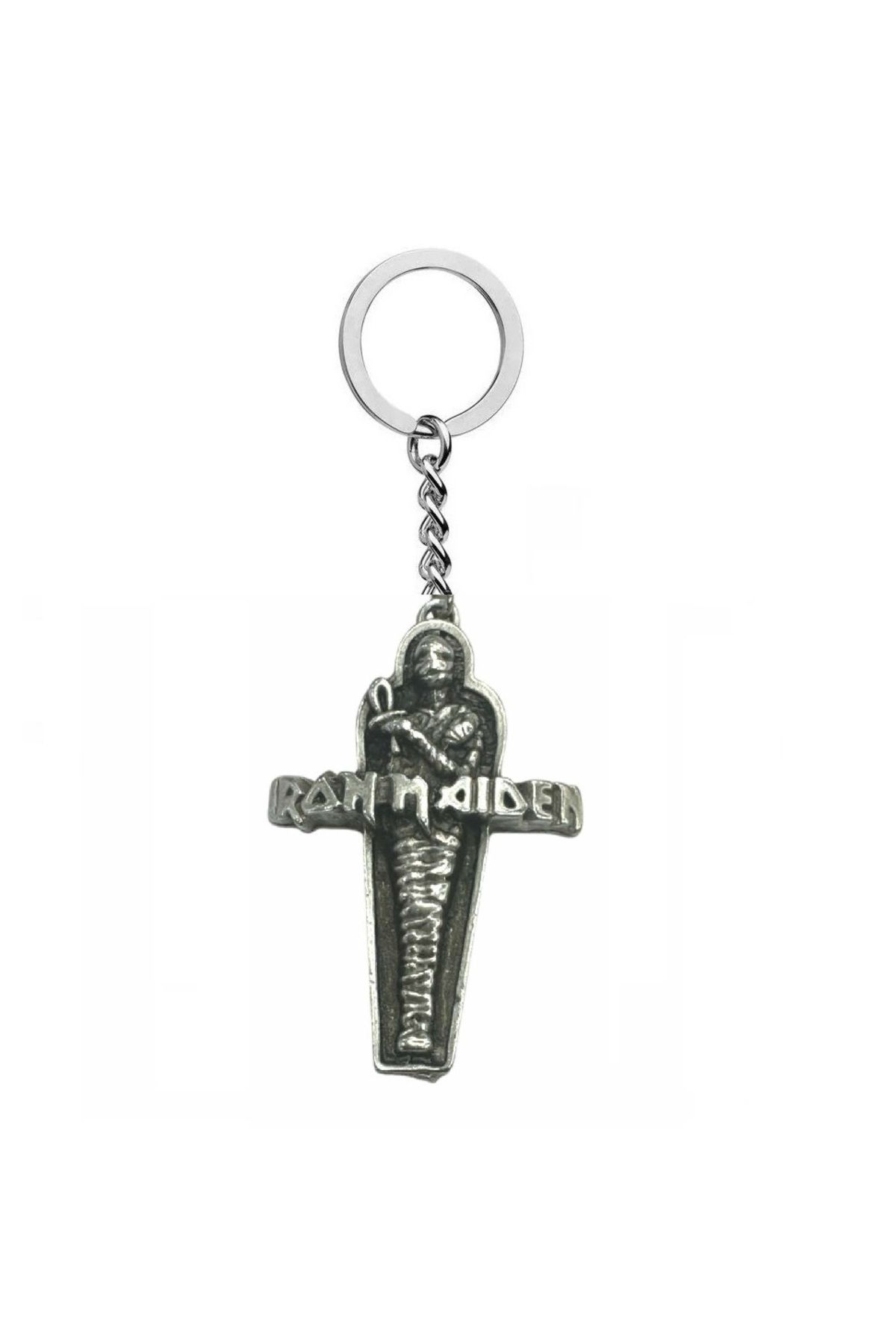 Herşey Nota Iron Maiden Anahtarlık Rock Müzik Tutkunlarına Özel Unisex