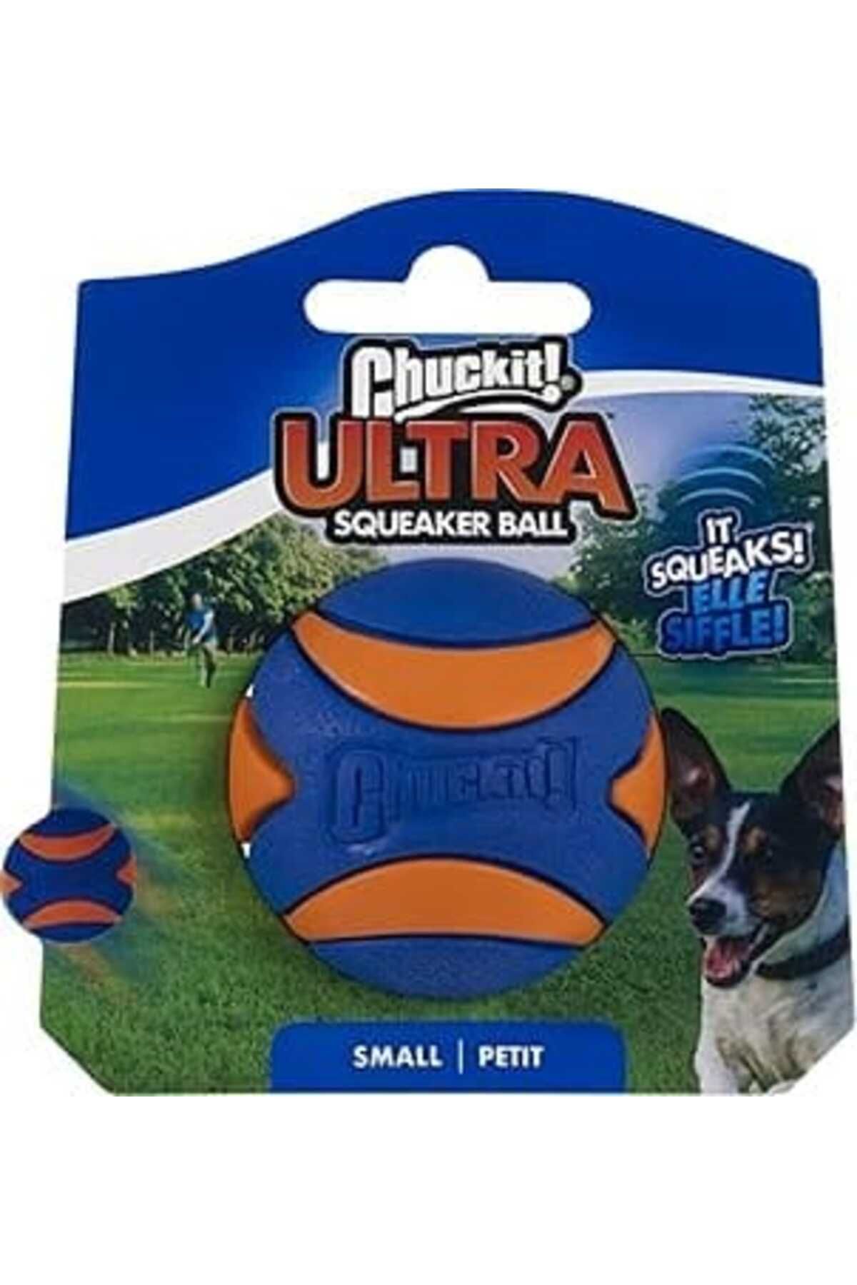 robotrend Chuckit! Ultra Squeaker Sesli Oyun Topu (Small)