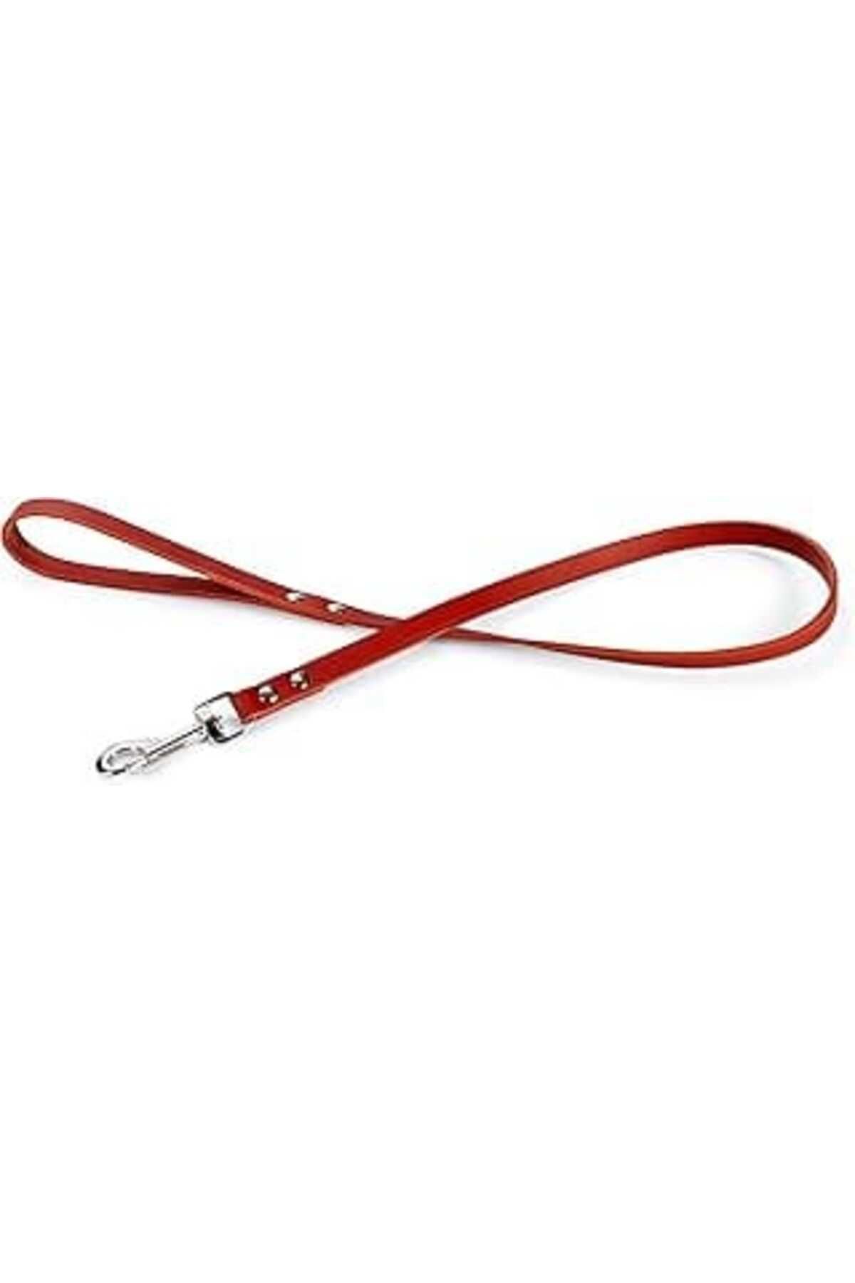 NZM TİCARET Karlie Deri Uzatma Tasma 100 Cm/16Mm, Kırmızı