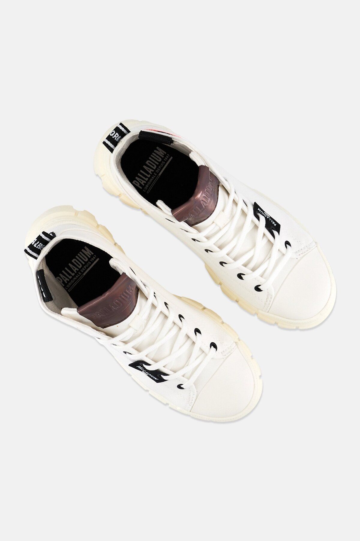 Palladium-Women Medium Revolt Hi Tx Lace Up Ankle Boots, White 4