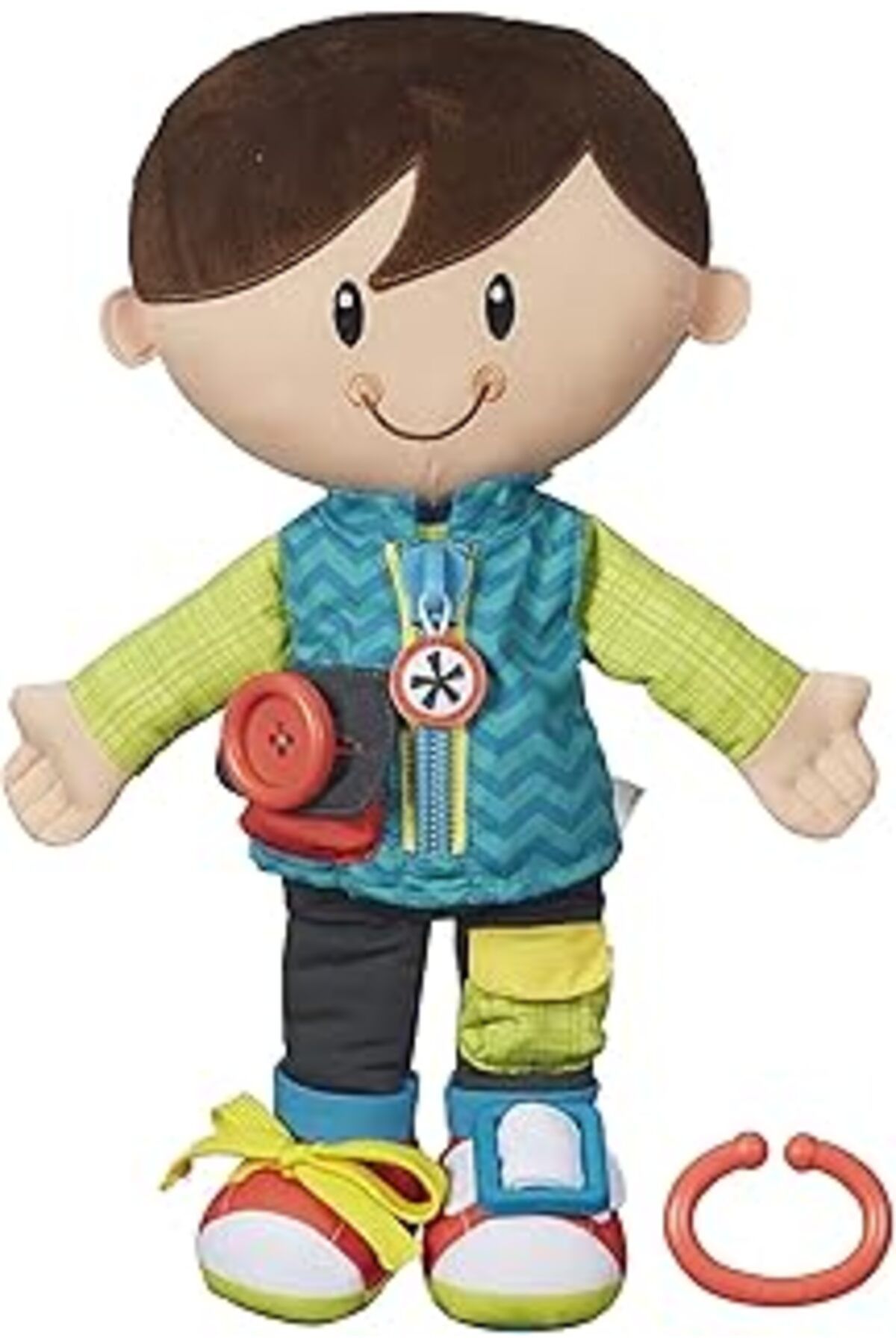 NZM TİCARET Playskool Klasik Giydirme Eğlenceli Arkadaşlar (Erkek), Etkinlik Peluş Bebek 2 Yaş Ve Üstü Çocuklar
