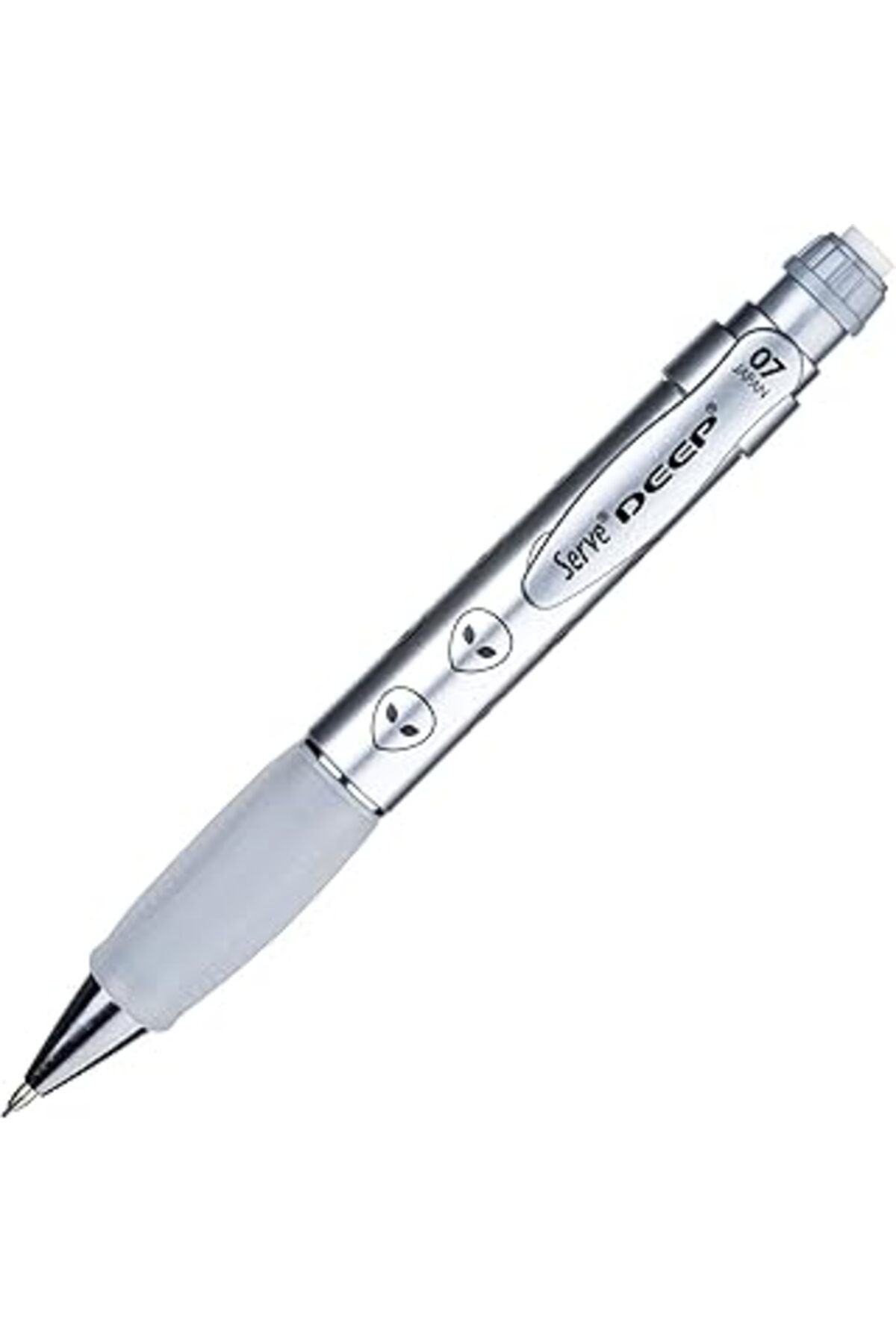 Mu Art Deep Mekanik Kursun Klm 07Mm Metalik Gri Renk Uzayli Deseni