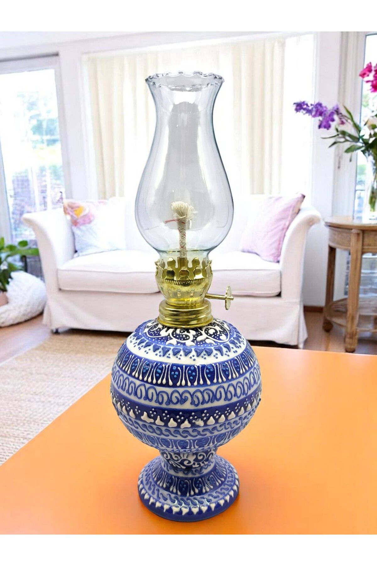 sharp&art OTANTİK DESENLİ, %100 EL İŞLEMESİ DEKORATİF GAZ LAMBALARI,KANDİLLER, 14 FARKLI MODEL İLE...
