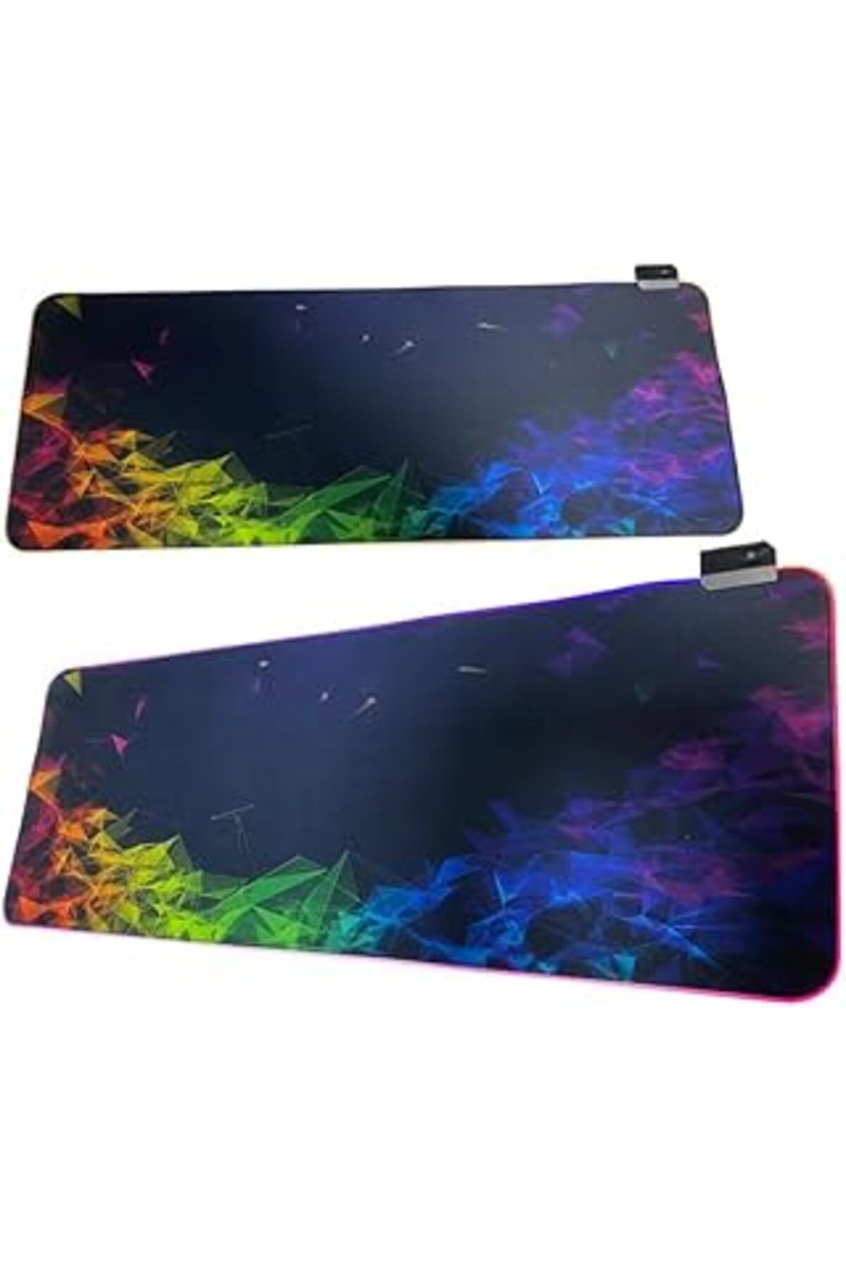 Mu Art Ahşap Aksesuarcı 80X30Cm Büyük Boy Xxl Resimli Desenli Mousepad Rgb Led Işıklı Gaming Gamer Oyuncu Mouse