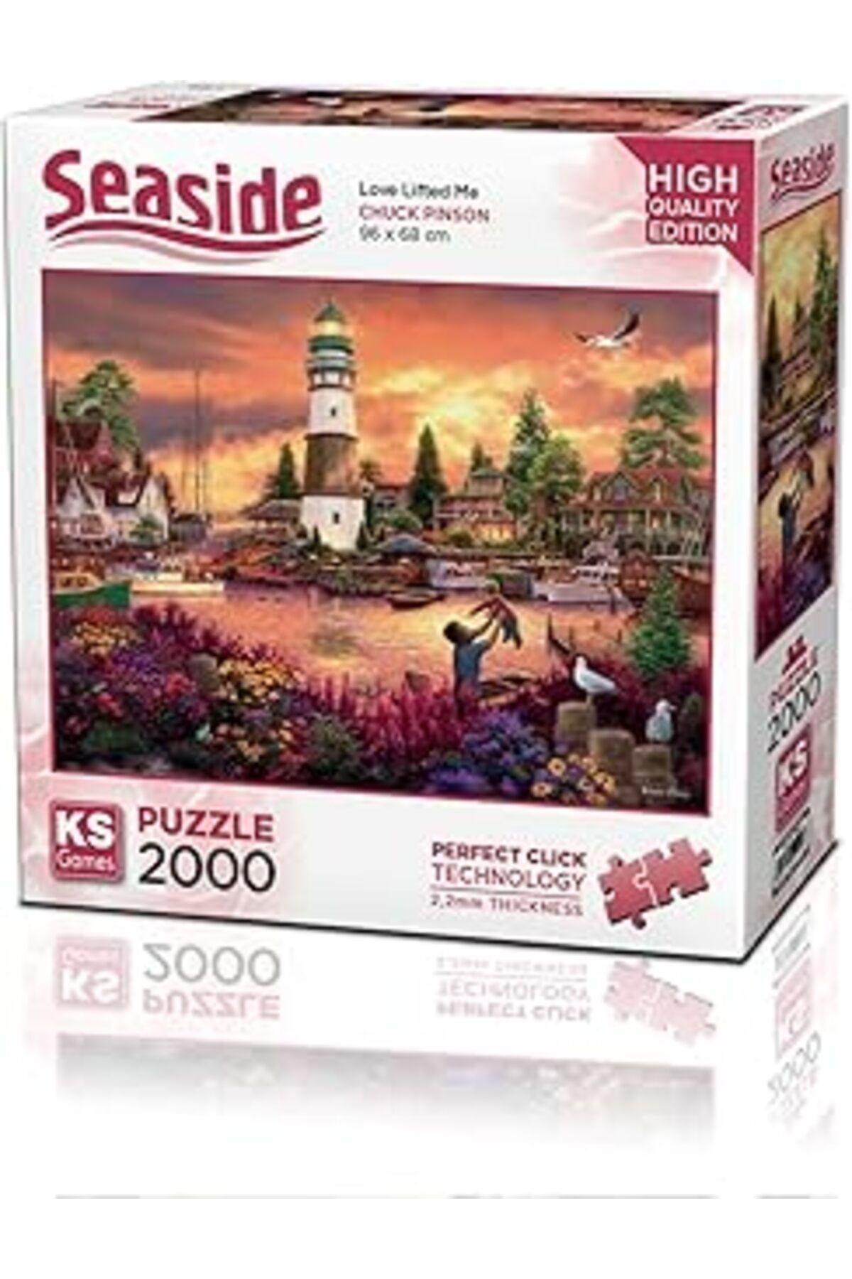 Mu Art Ks Games 2000 Parça Love Lifted Me Puzzle