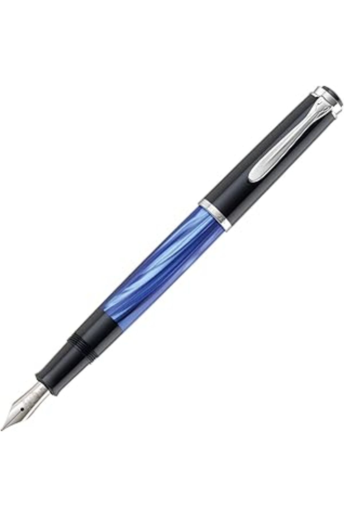 Hepta Collection Pelikan Klasik Seri M205 Marble Blue Dolma Kalem - M