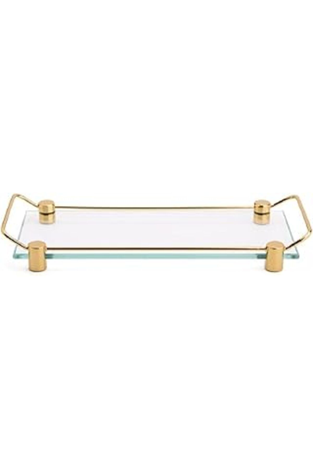 karadağsb System Banyo Tepsisi Cam/Gold 36X125X312 Mm