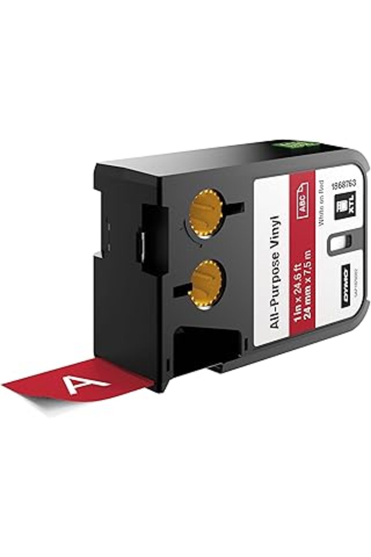 Pİ GLOBAL Dymo Xtl, Çok Amaçlı Vinil (24 MM X 7 MT), Kırmızı/beyaz - 1868763