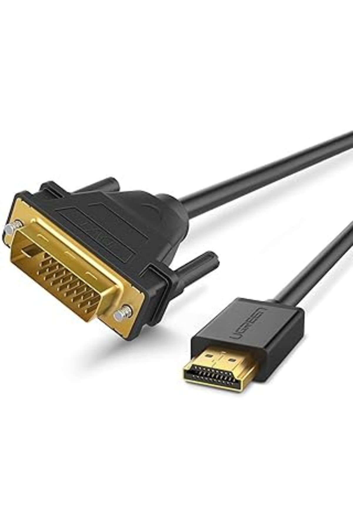 Pazarcan Ugreen Hdmi Dvi 1080P Çift Yönlü Görüntü Aktarma Kablosu, 1.5 Metre