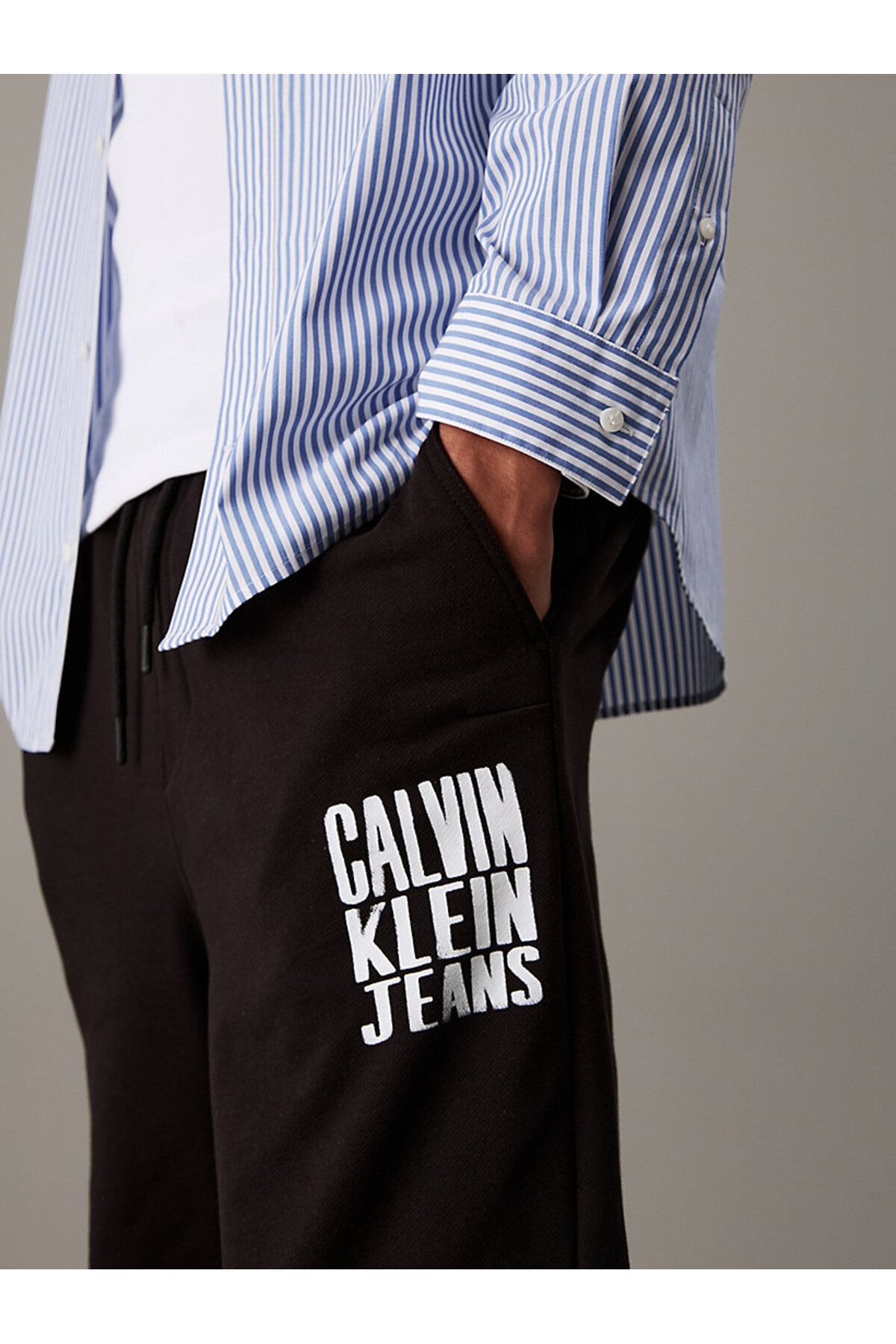 Calvin Klein-ΒΑΜΜΕΝΟ ΠΑΝΤΕΛΟΝΙ CALVIN KLEIN JEANS 3