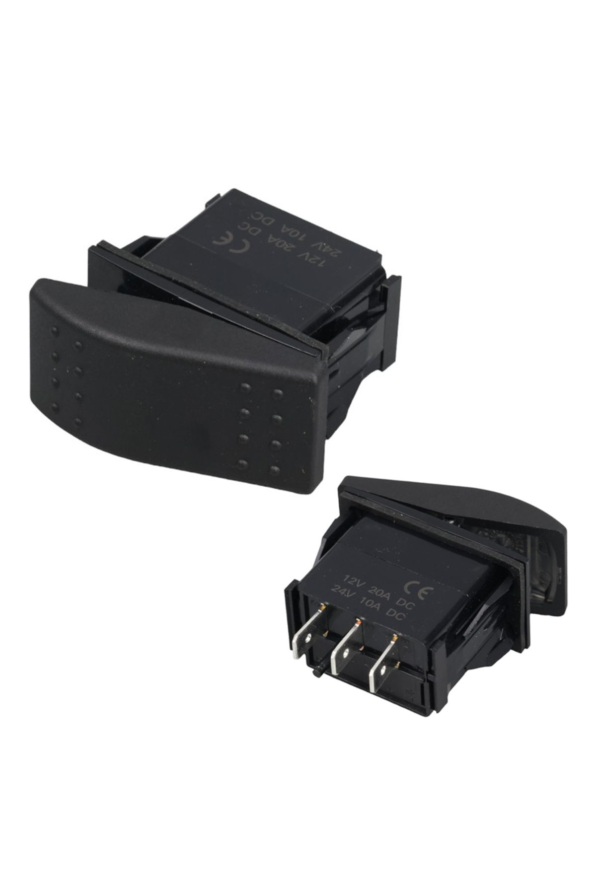 robotrend Işiksiz 3P On-Off-On 12-24V Yayli Marin Switch (Ic-134M-N7)