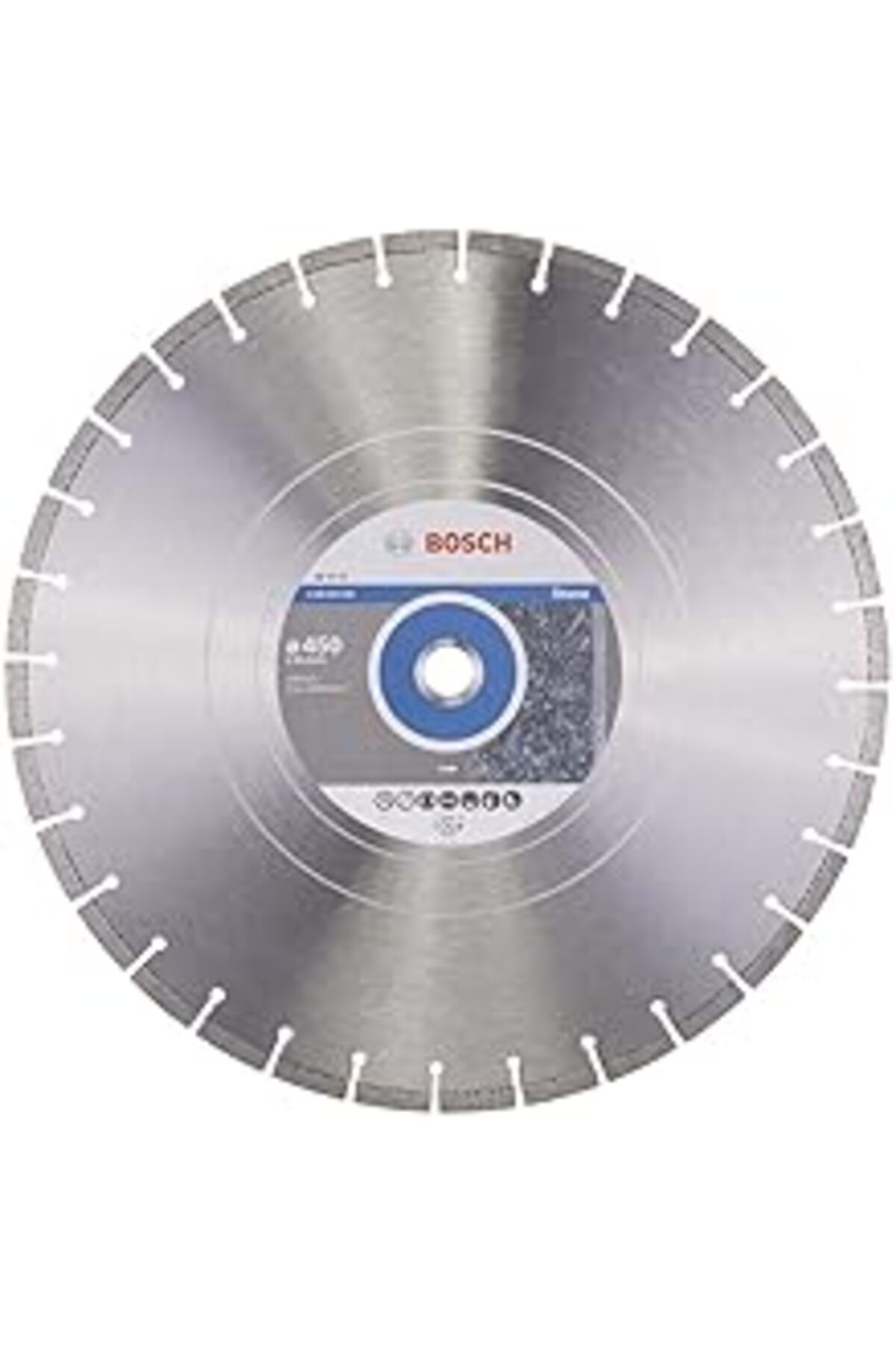 robotrend Bosch Stone Için Elmas Kesim Diski Standartı, 450 X 25,40 X 3,6 X 10 Mm, 2608602605