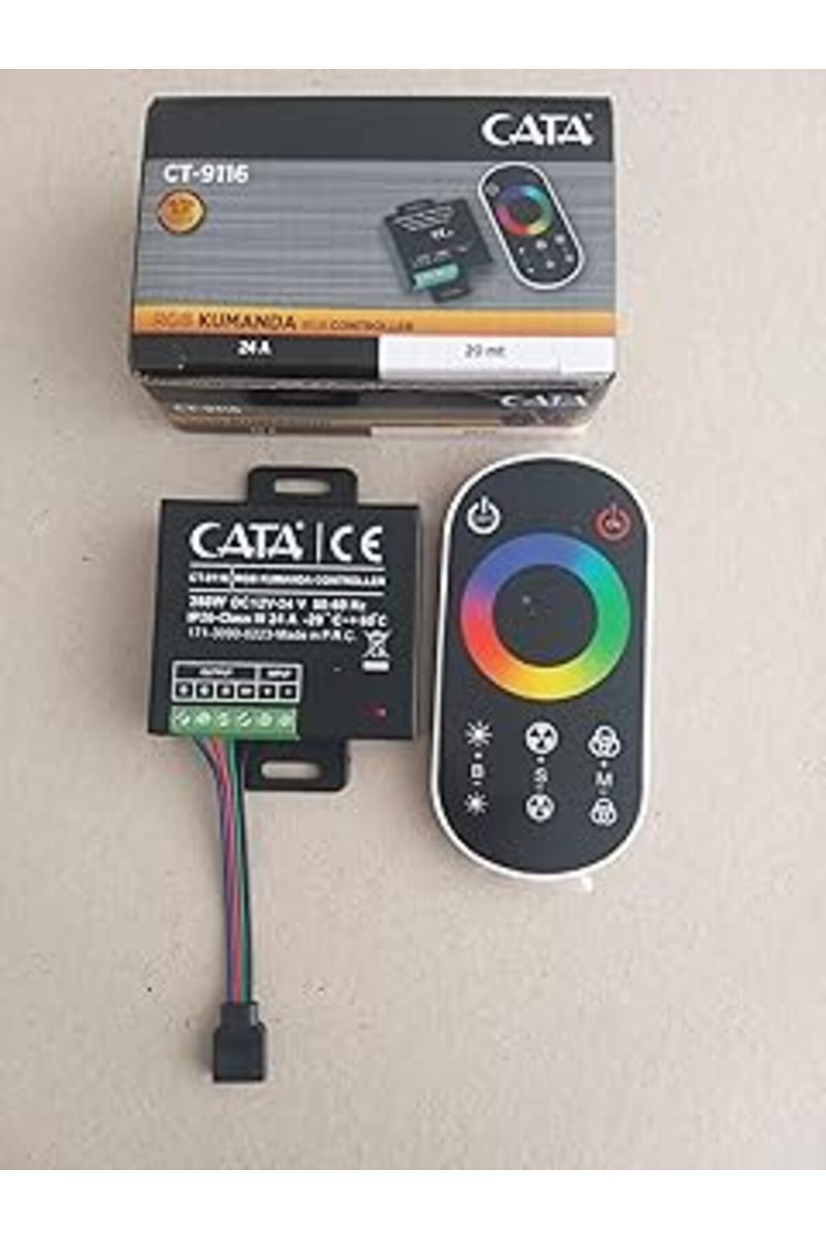 Mu Art Cata Ct-9116 24 Amper Rgb Led Kumandası (288 W)