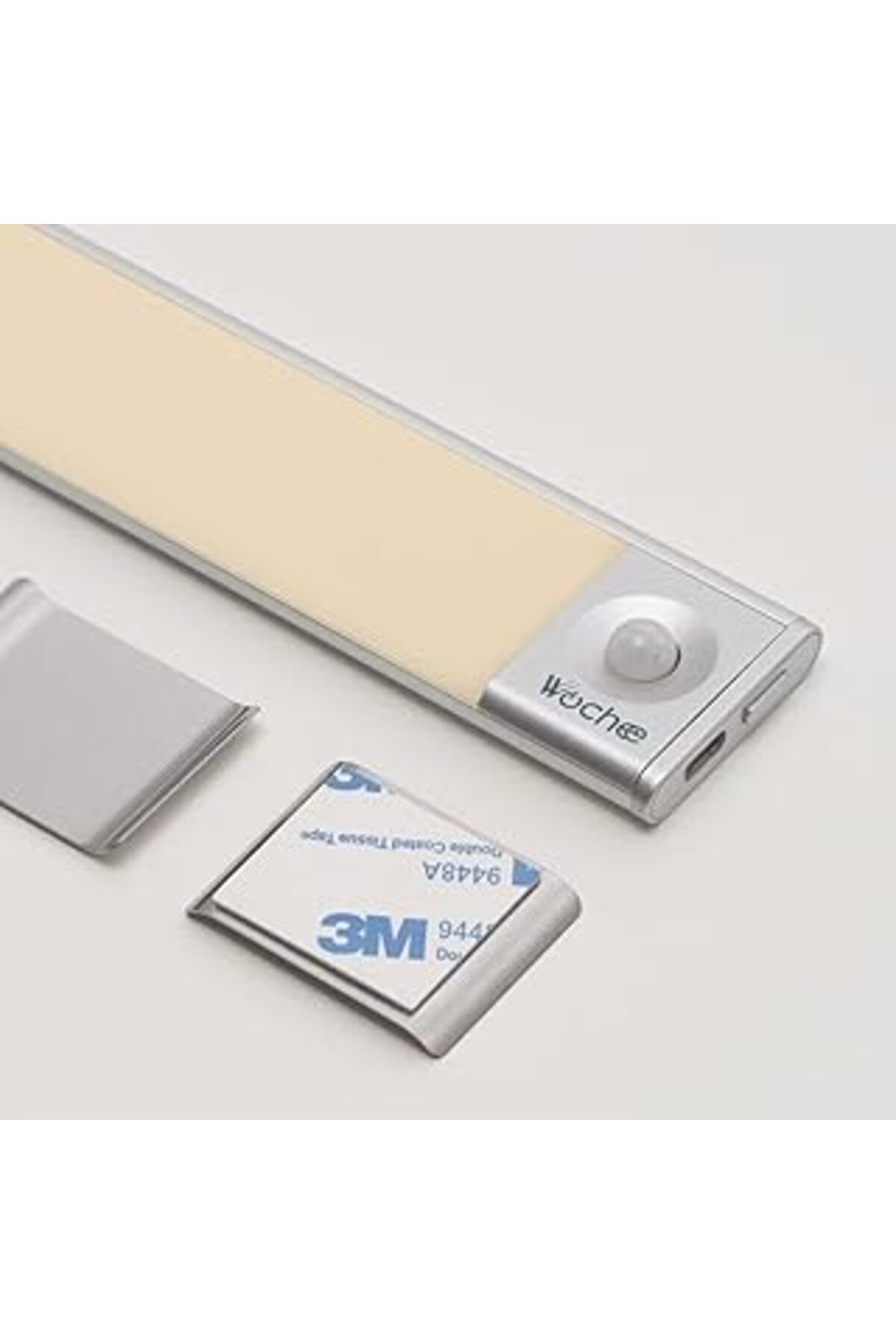 Mu Art Wochee Bella S40 Sensörlü Akıllı Led Lamba (Beyaz Işık) (Gri)