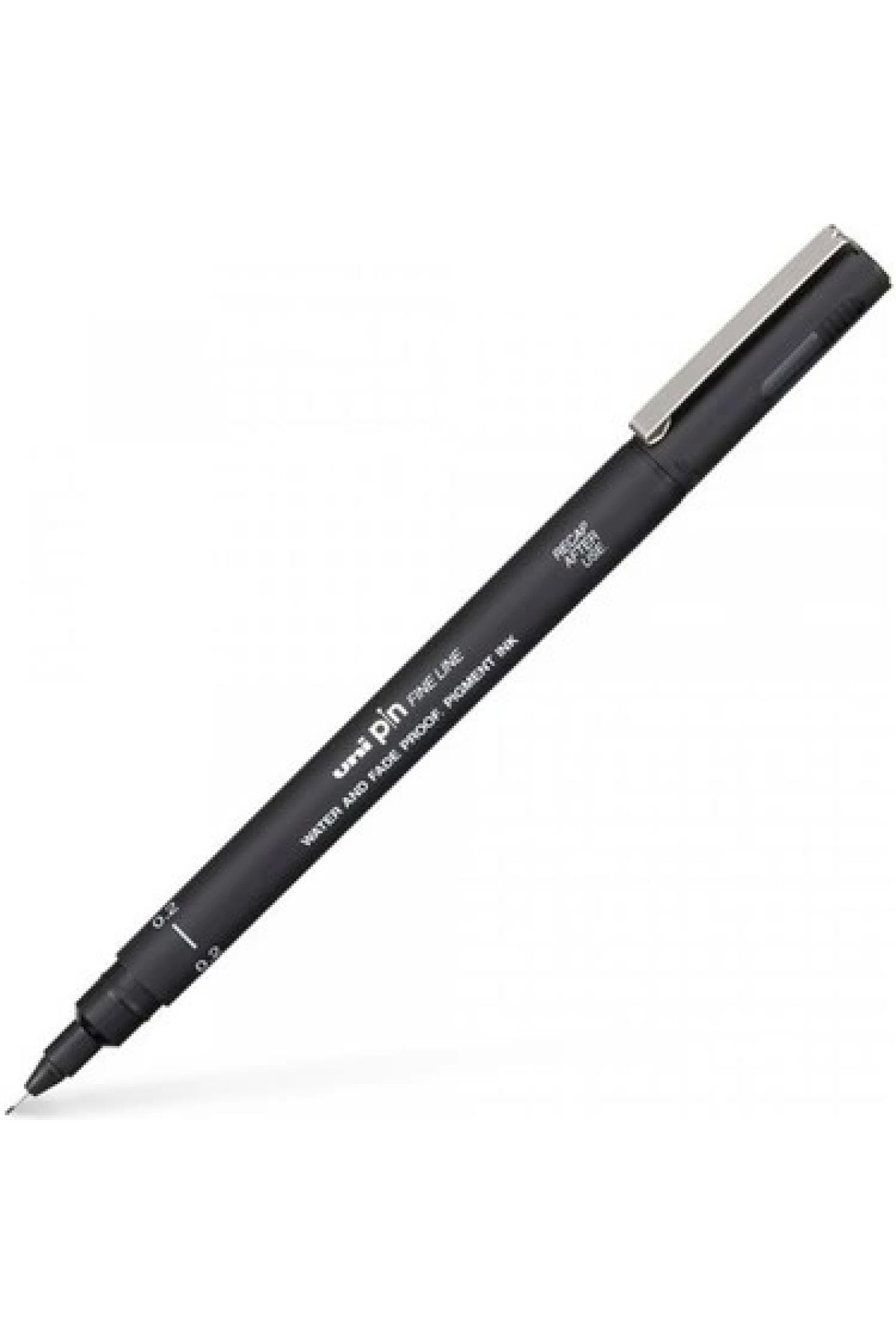 Uni--ball Pin02-200 Fineline Black Drawing Pen 1