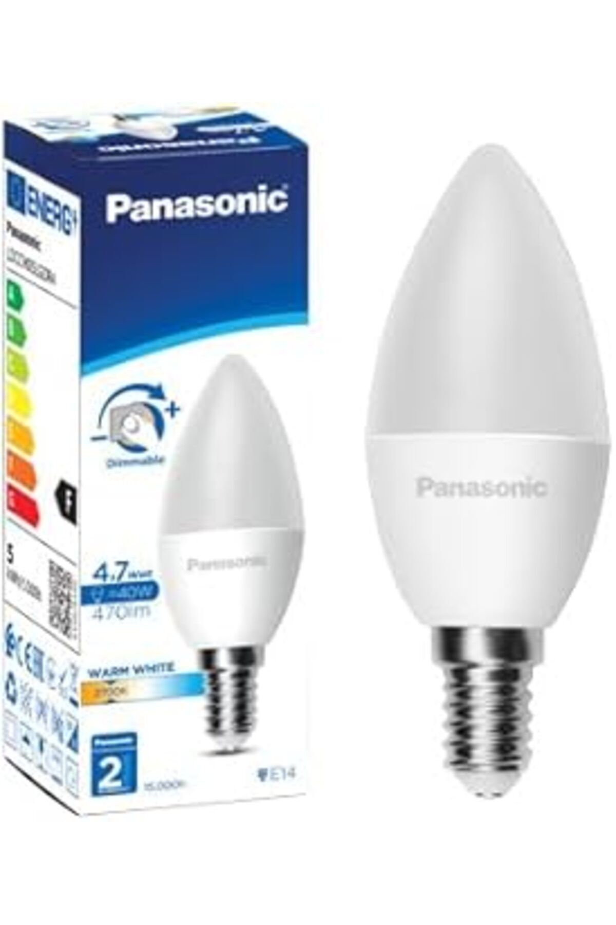 NZM TİCARET E14 Led Dim Lamba 4,7W 470Lm 2700K