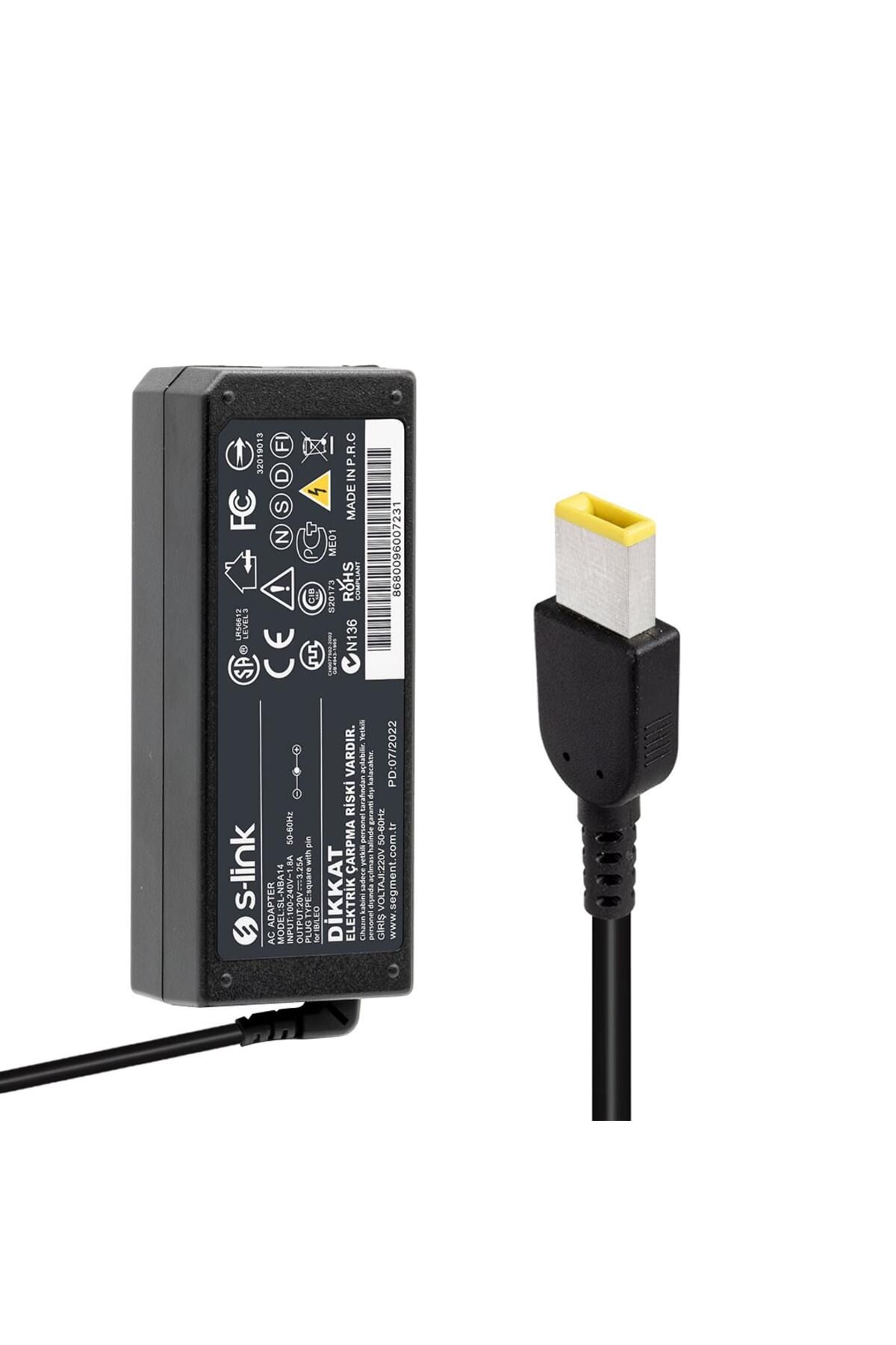 robotrend Sl-Nba14 20 Volt 3.25 Amper 65 Watt Notebook Adaptör
